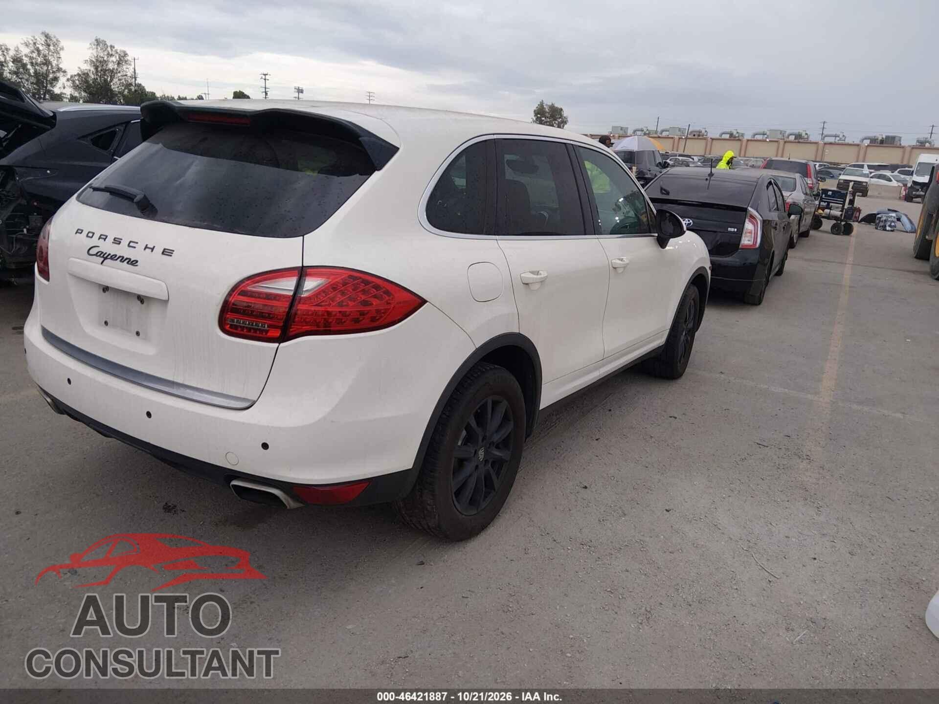 PORSCHE CAYENNE 2011 - WP1AA2A21BLA09612