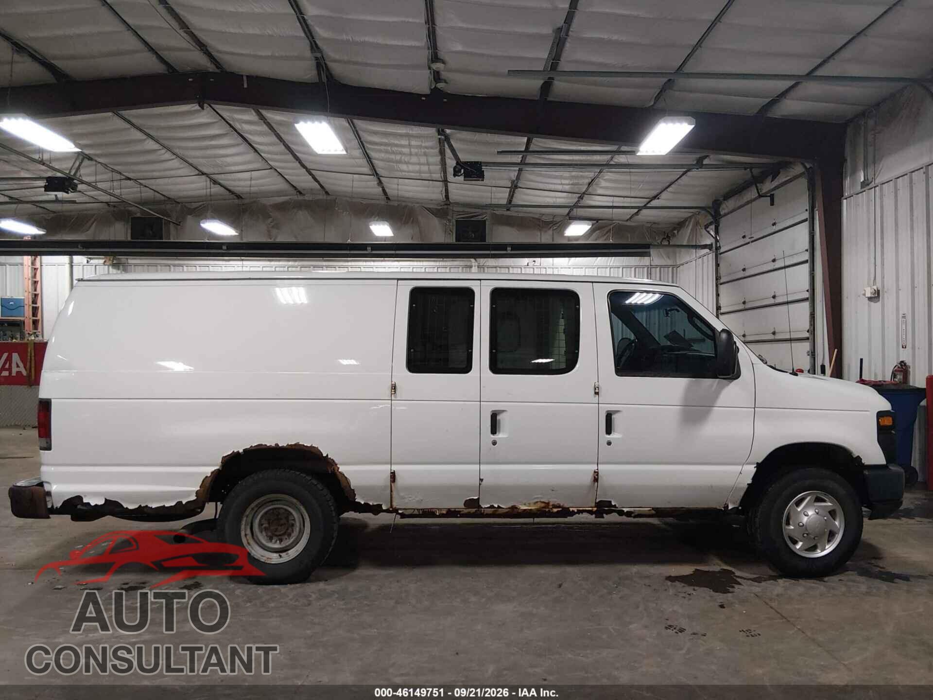 FORD ECONOLINE CARGO VAN 2009 - 1FTSS34L69DA55843