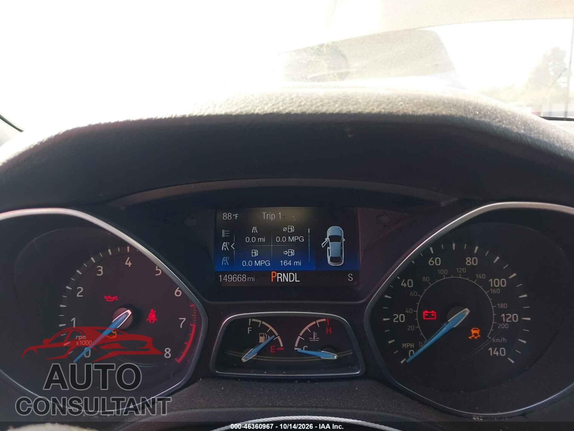 FORD FOCUS 2015 - 1FADP3F20FL262878