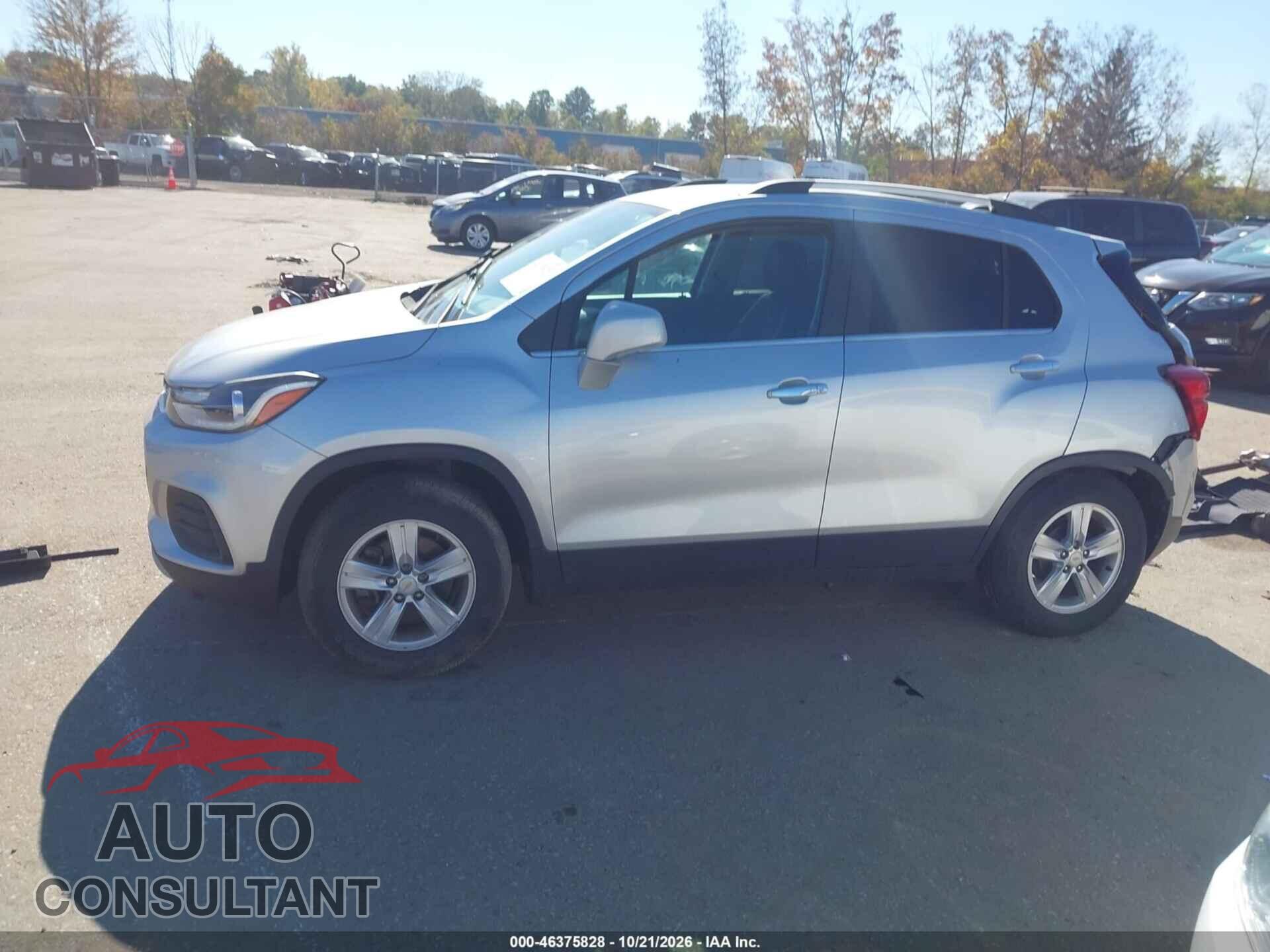 CHEVROLET TRAX 2019 - KL7CJLSB3KB885597