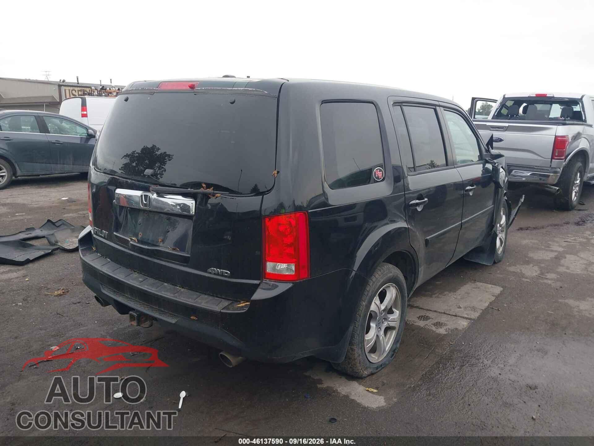 HONDA PILOT 2012 - 5FNYF4H59CB054881