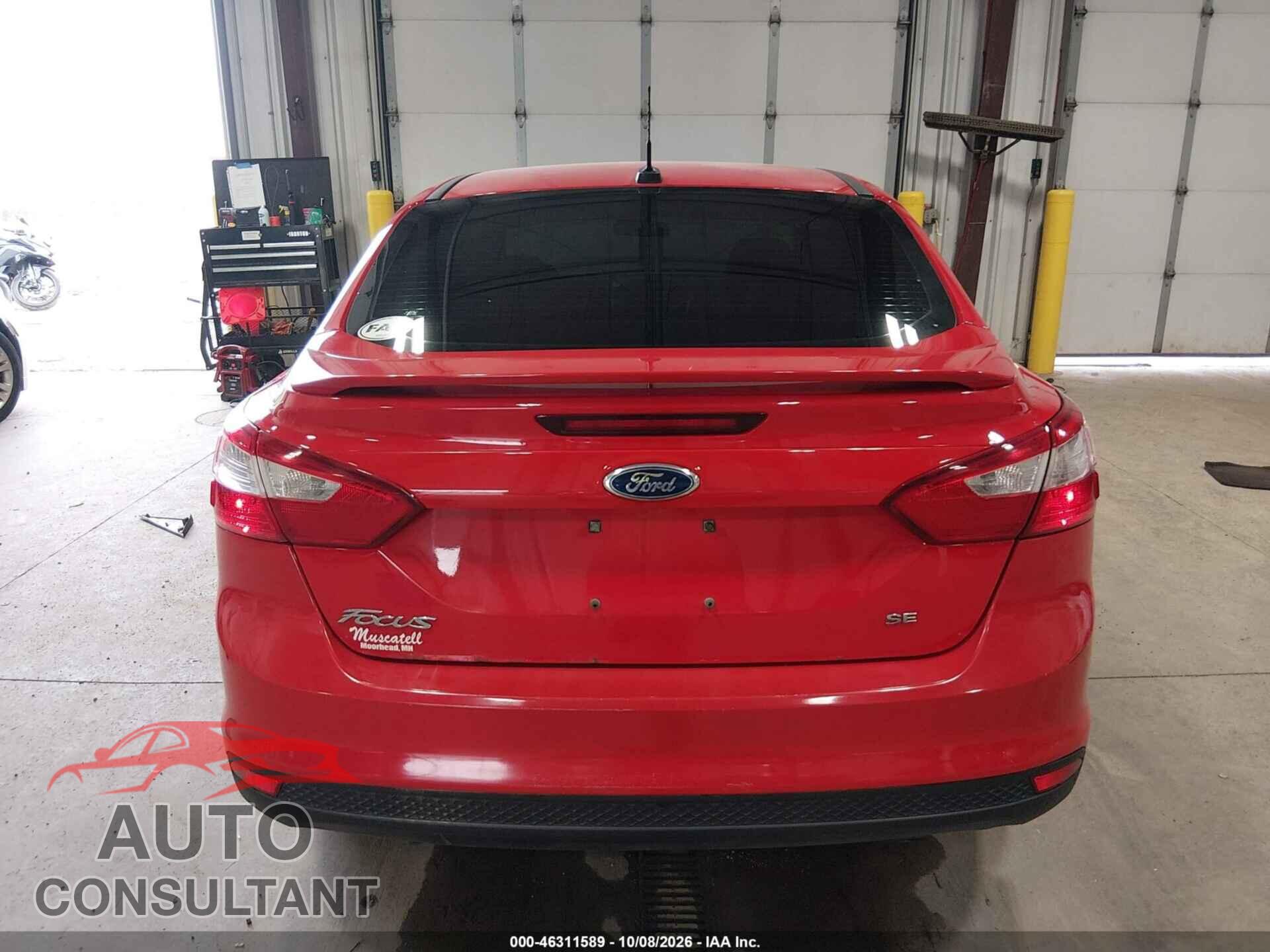 FORD FOCUS 2014 - 1FADP3F23EL307004