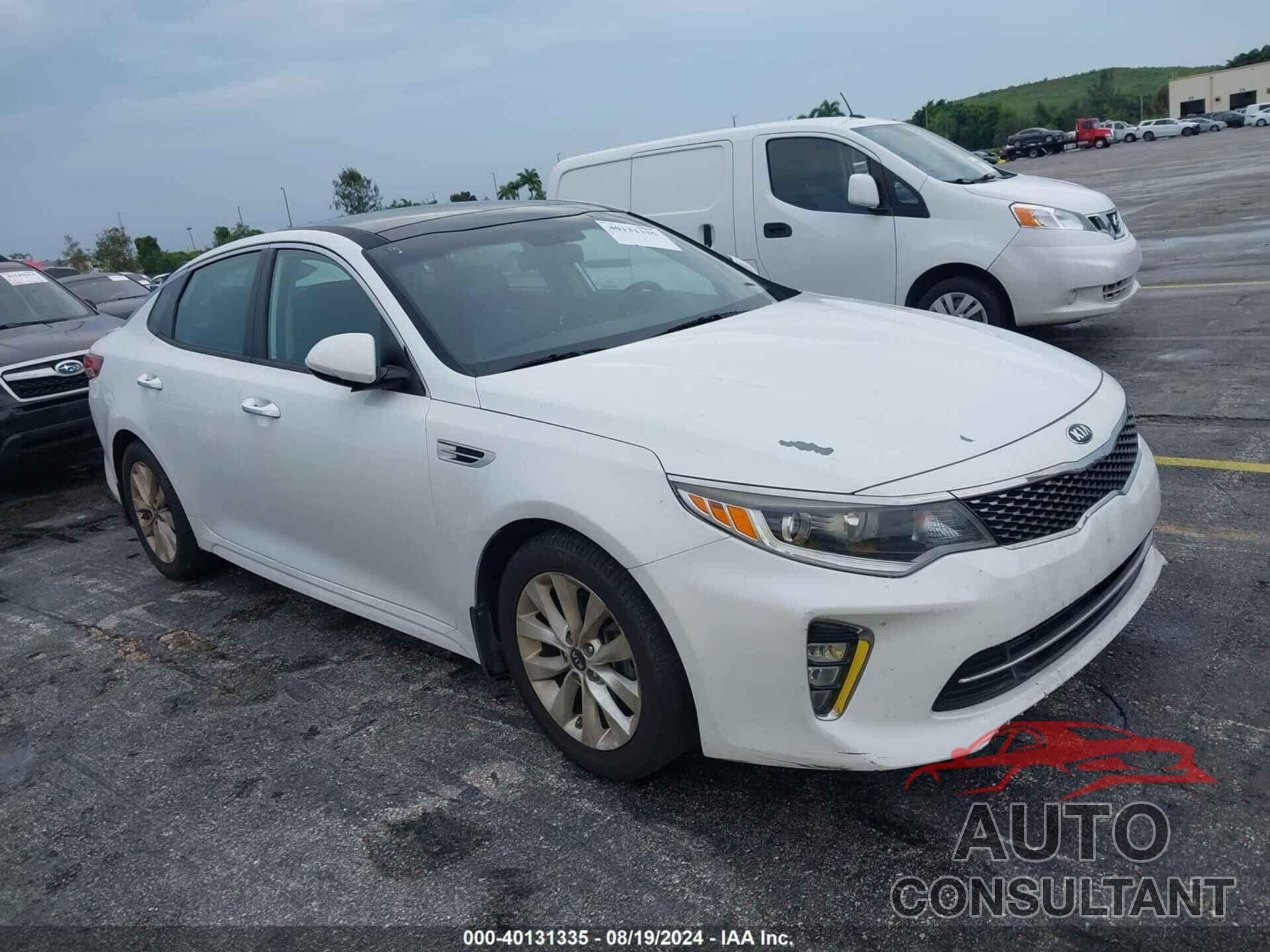 KIA OPTIMA 2018 - 5XXGT4L32JG198986