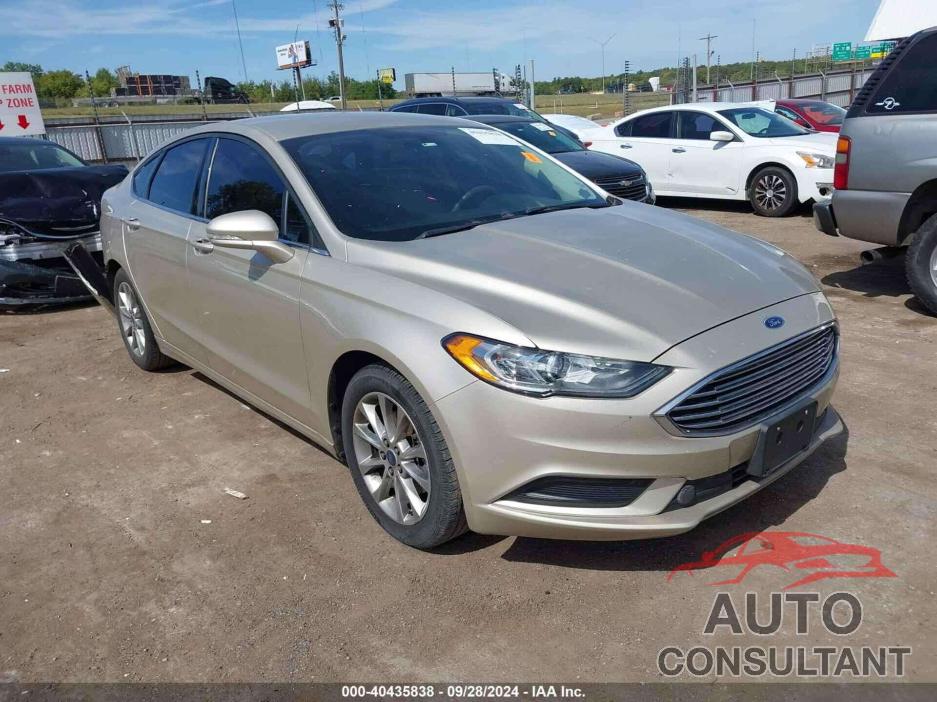 FORD FUSION 2017 - 3FA6P0HD4HR290922