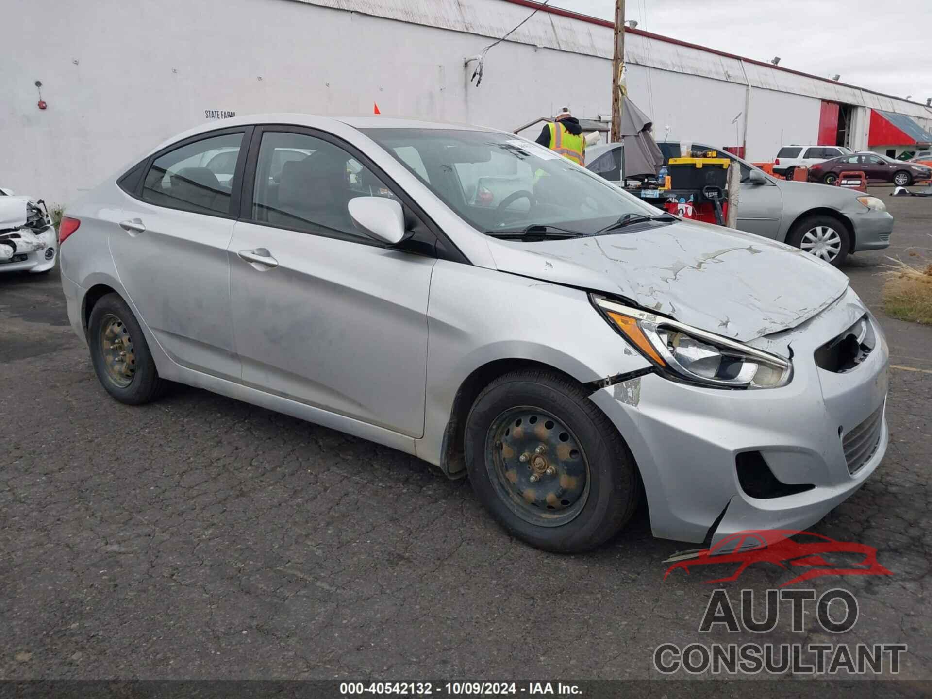 HYUNDAI ACCENT 2016 - KMHCT4AEXGU121252