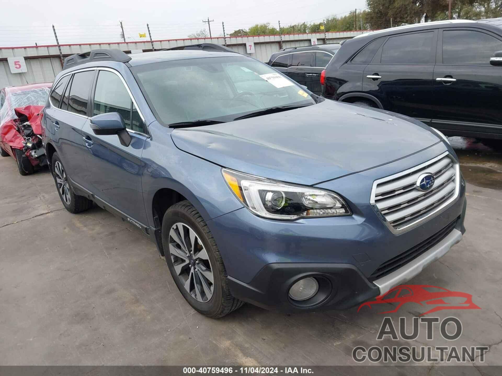 SUBARU OUTBACK 2017 - 4S4BSANC6H3360097