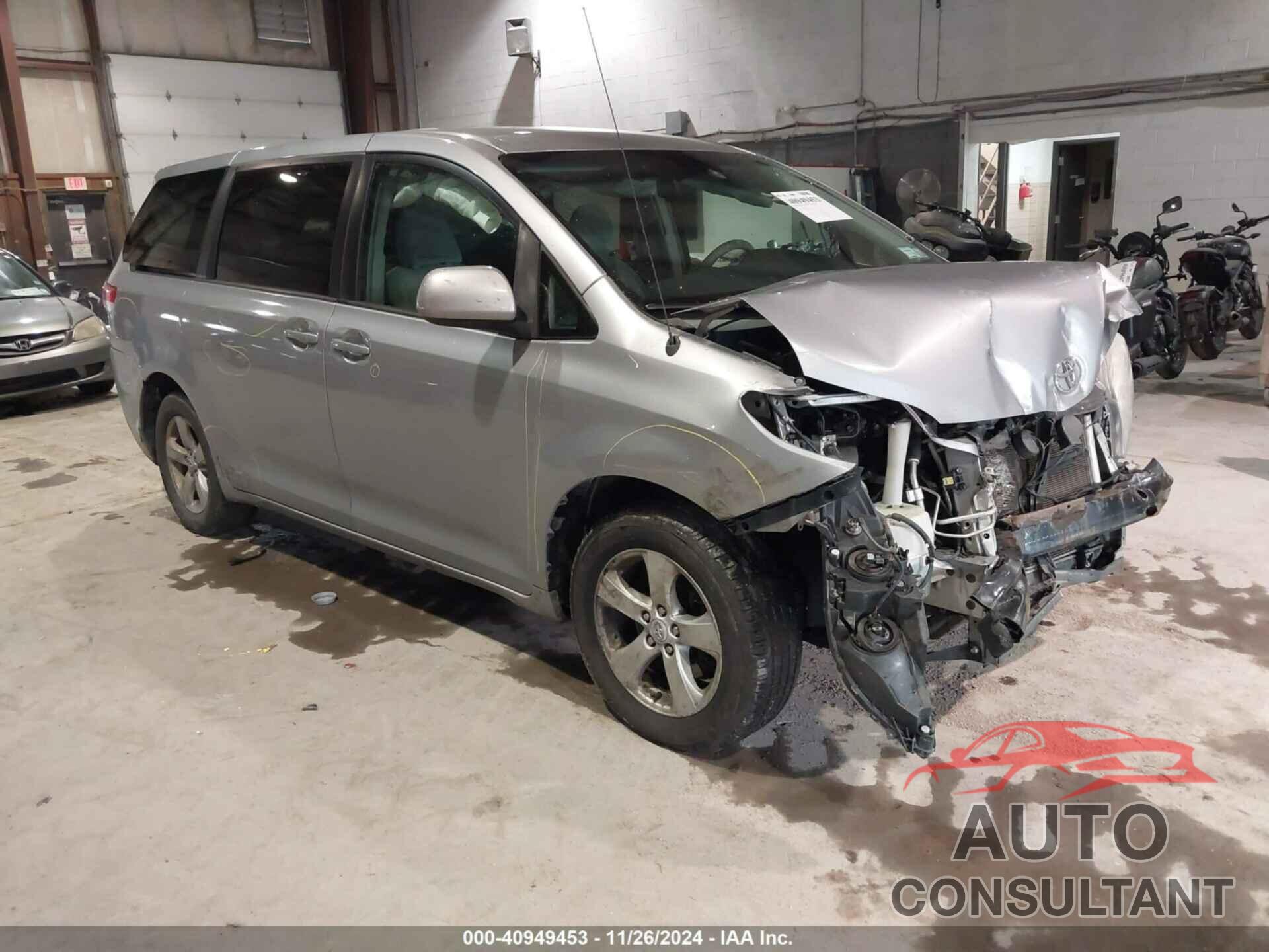 TOYOTA SIENNA 2012 - 5TDKA3DC0CS015594