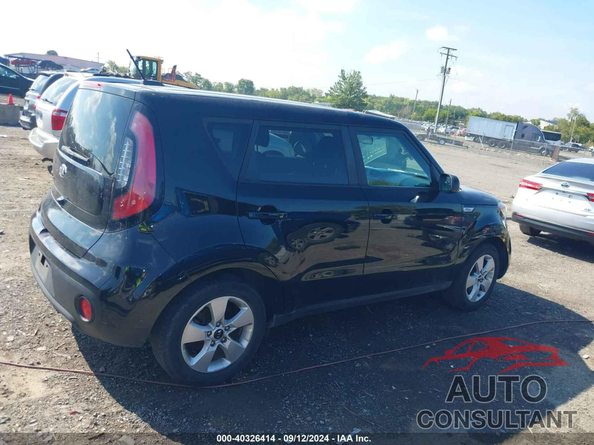 KIA SOUL 2019 - KNDJN2A24K7668041