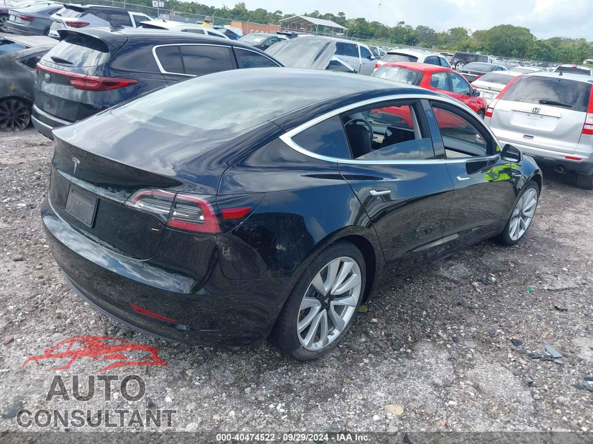 TESLA MODEL 3 2019 - 5YJ3E1EA3KF417011