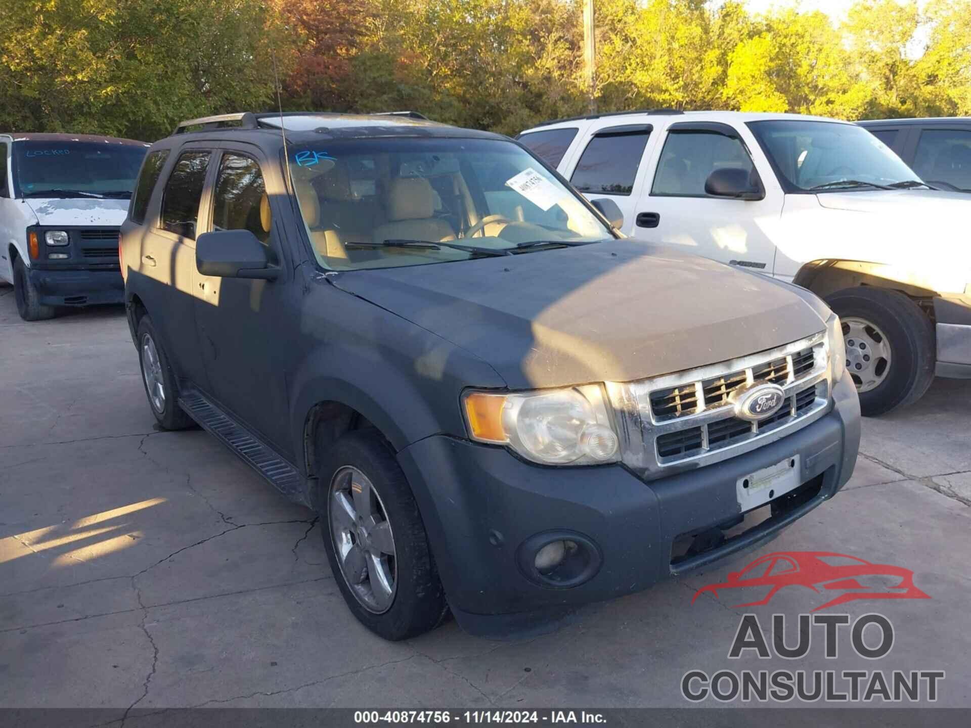 FORD ESCAPE 2010 - 1FMCU0EG8AKC47470