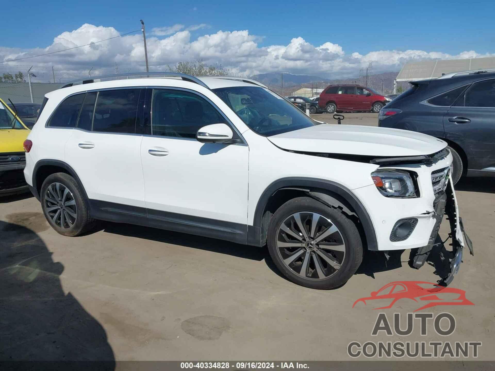 MERCEDES-BENZ GLB 250 2022 - W1N4M4HB4NW260434