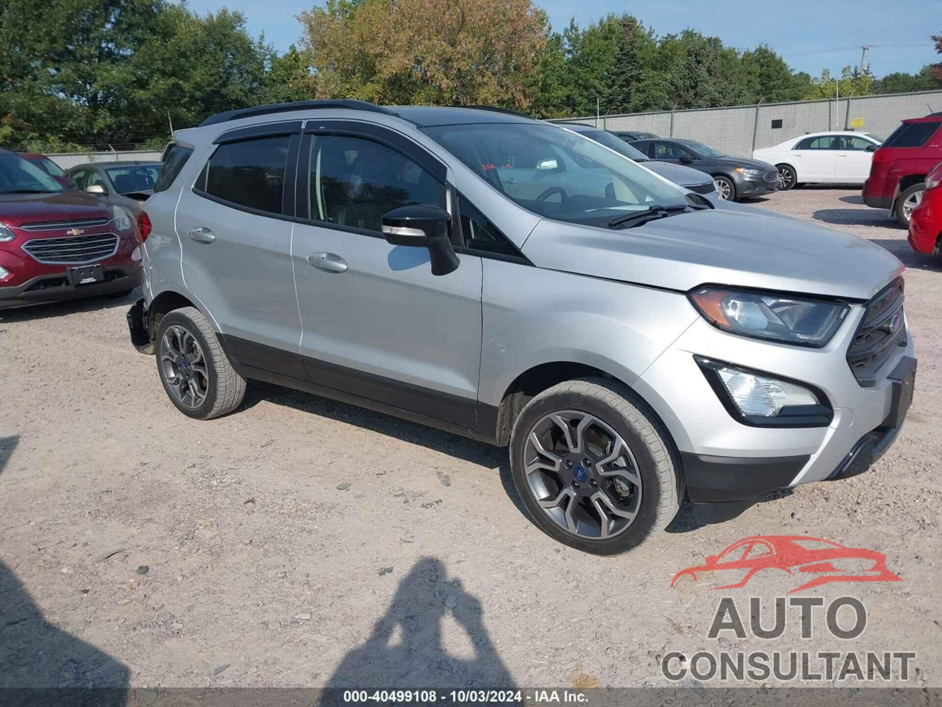 FORD ECOSPORT 2019 - MAJ6S3JL5KC286563