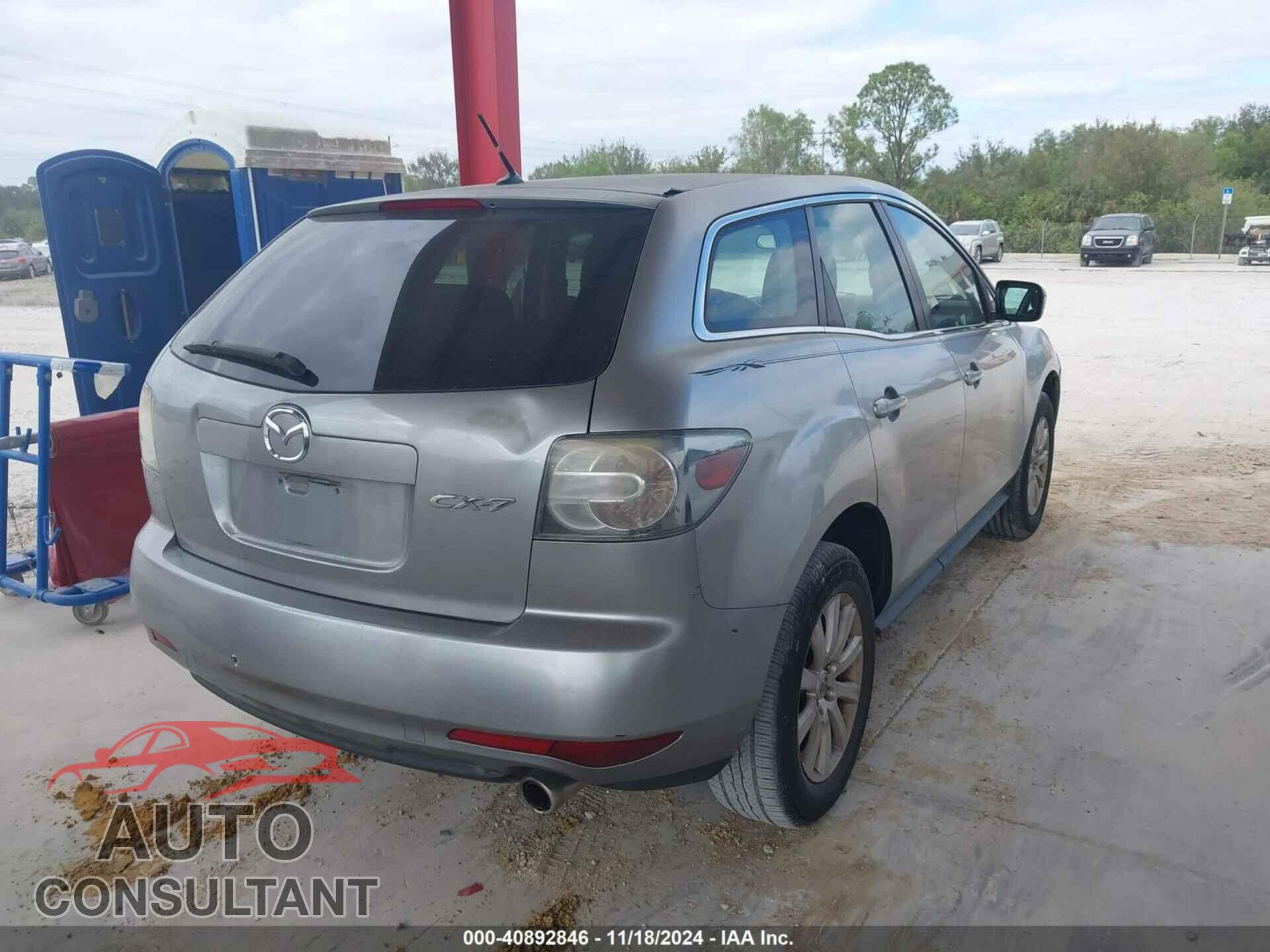 MAZDA CX-7 2011 - JM3ER2A50B0353382