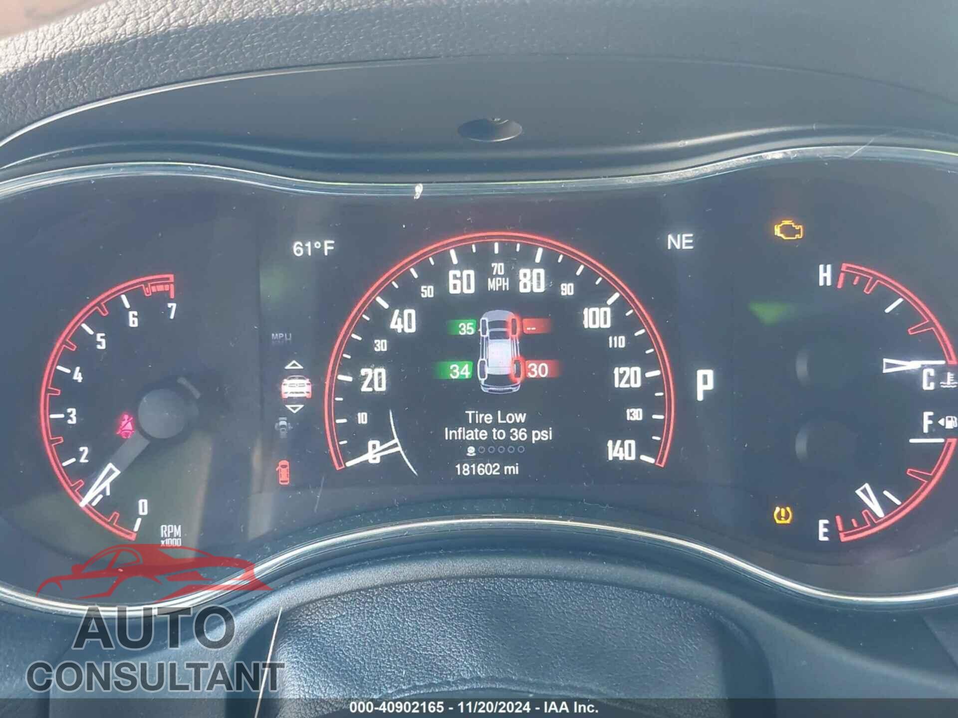 DODGE DURANGO 2015 - 1C4RDHEG4FC120228