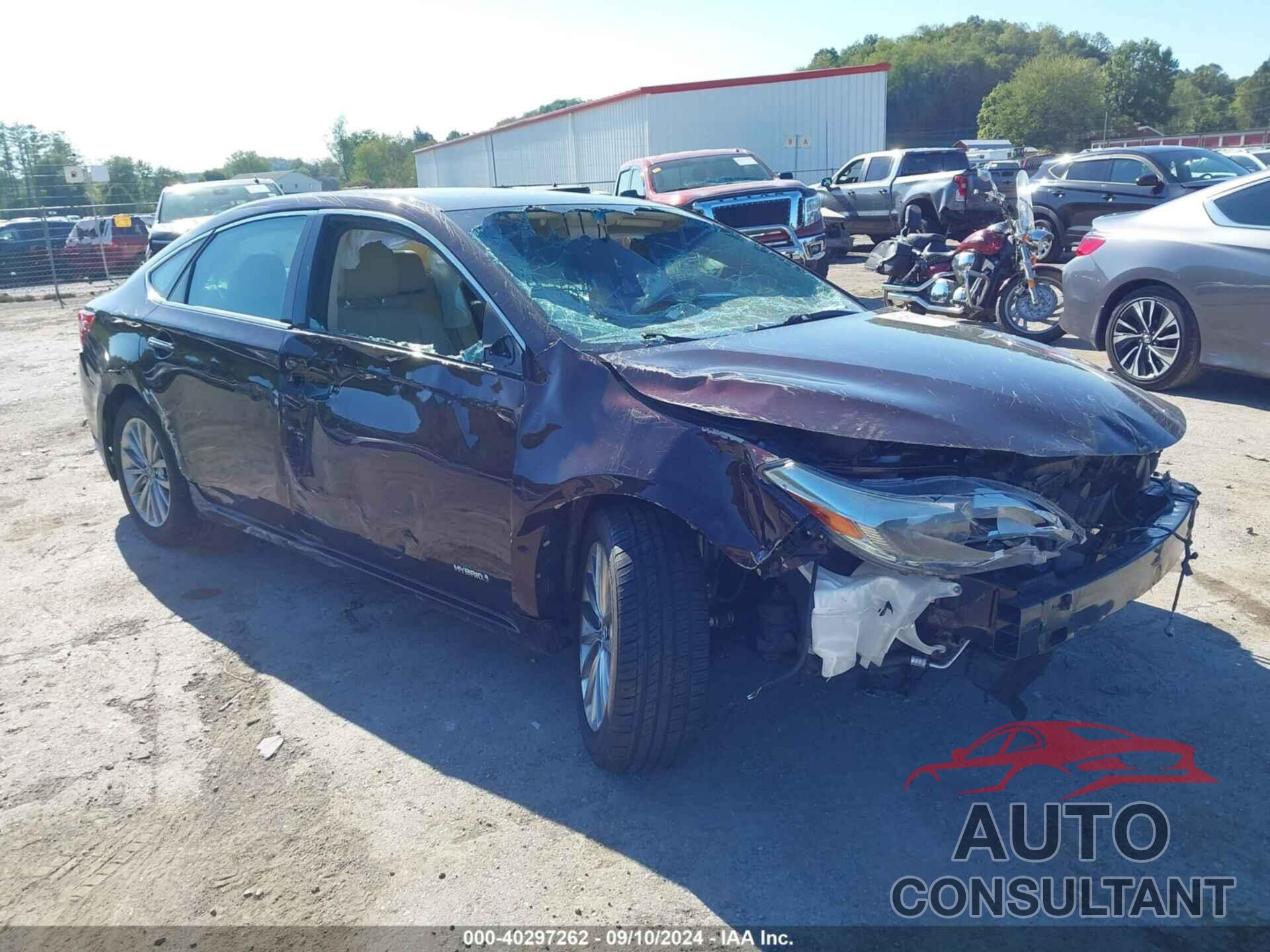 TOYOTA AVALON HYBRID 2017 - 4T1BD1EB4HU058464