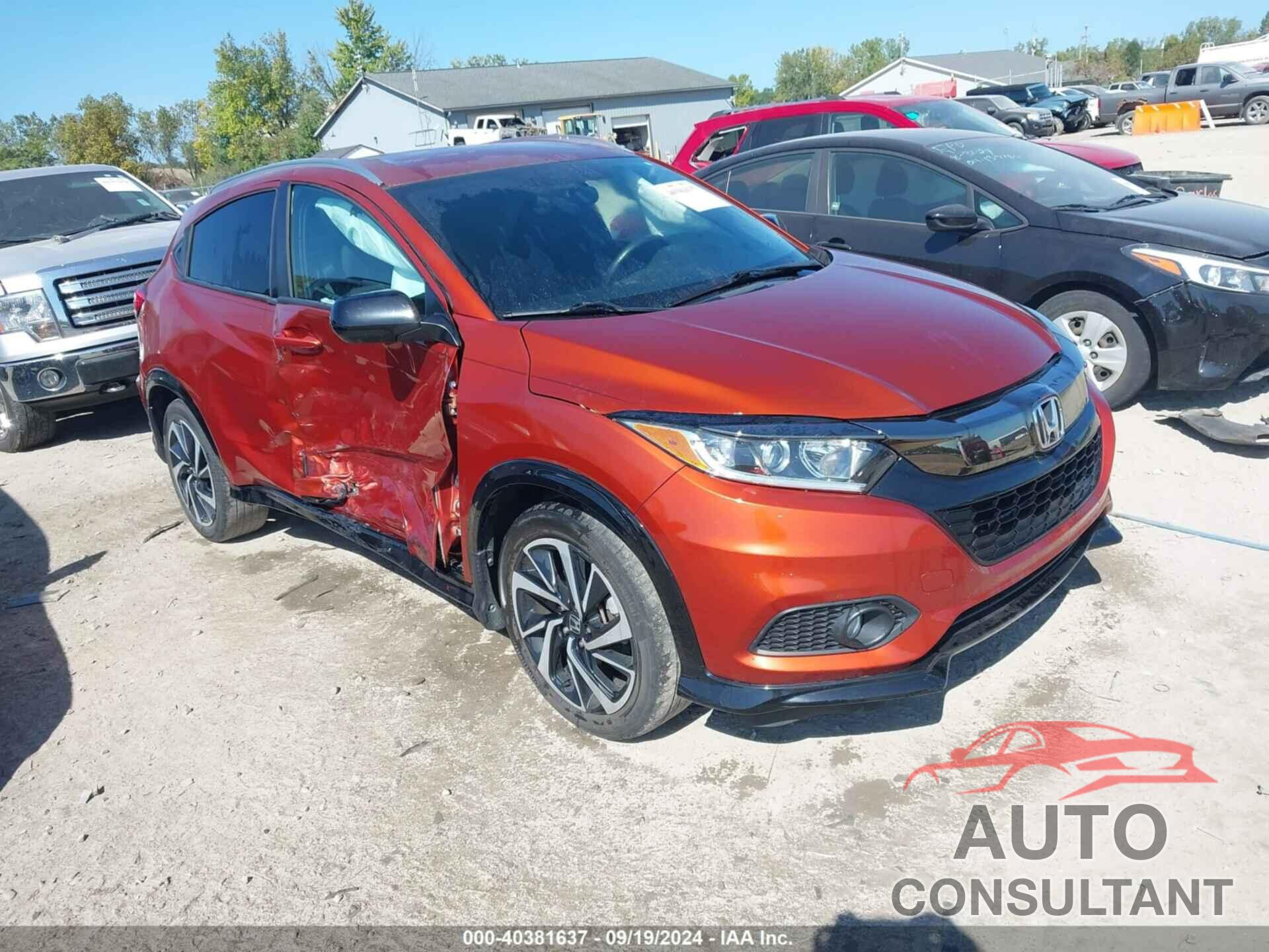 HONDA HR-V 2019 - 3CZRU6H19KM707281