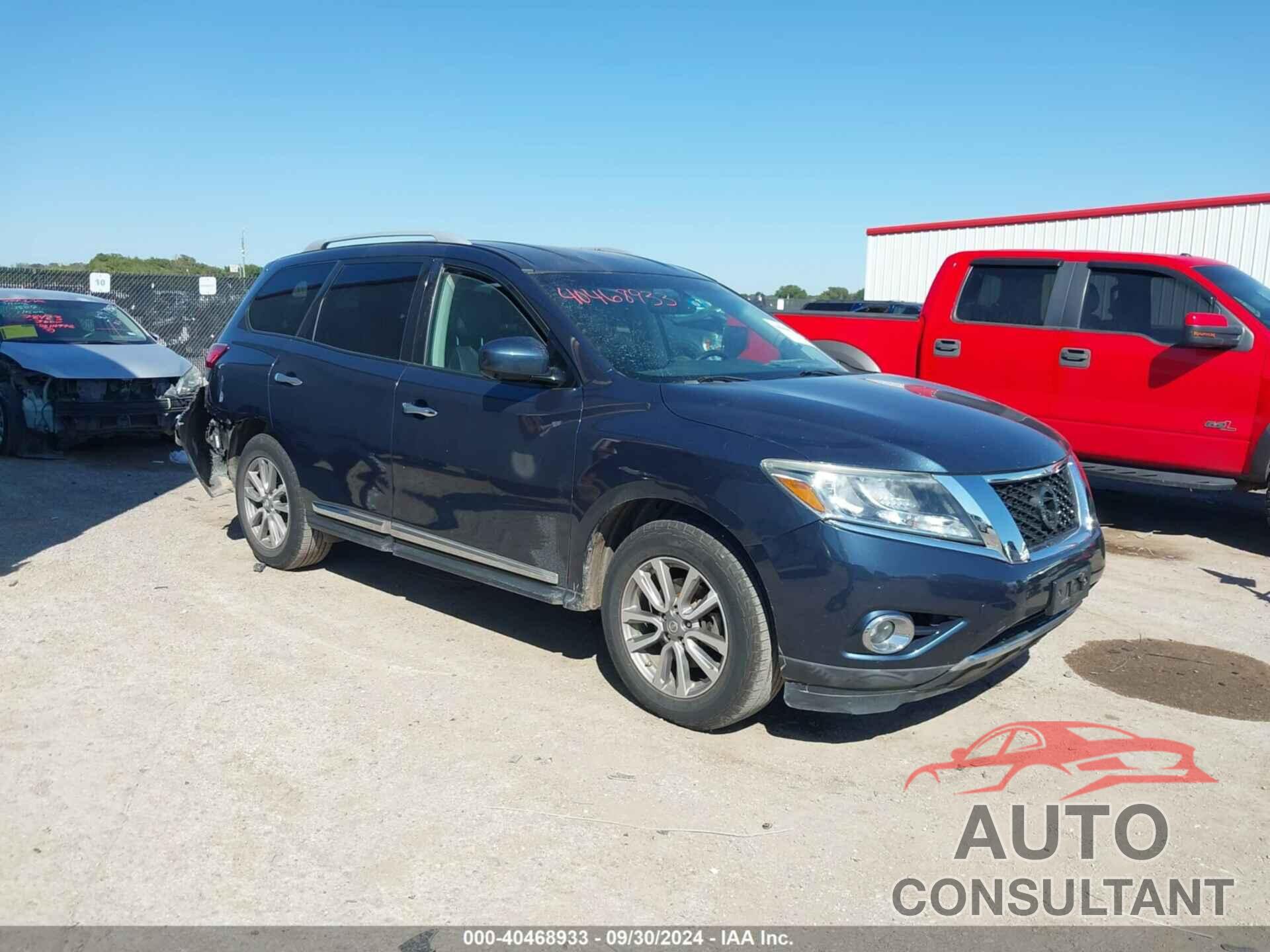 NISSAN PATHFINDER 2015 - 5N1AR2MN2FC698433