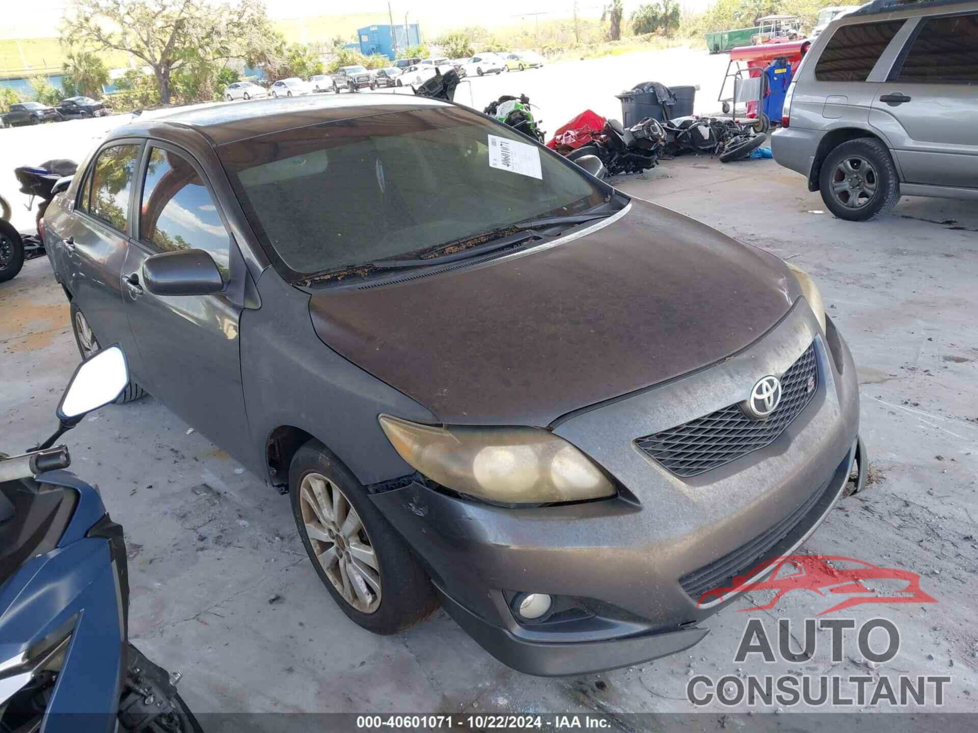 TOYOTA COROLLA 2010 - 1NXBU4EE1AZ360750