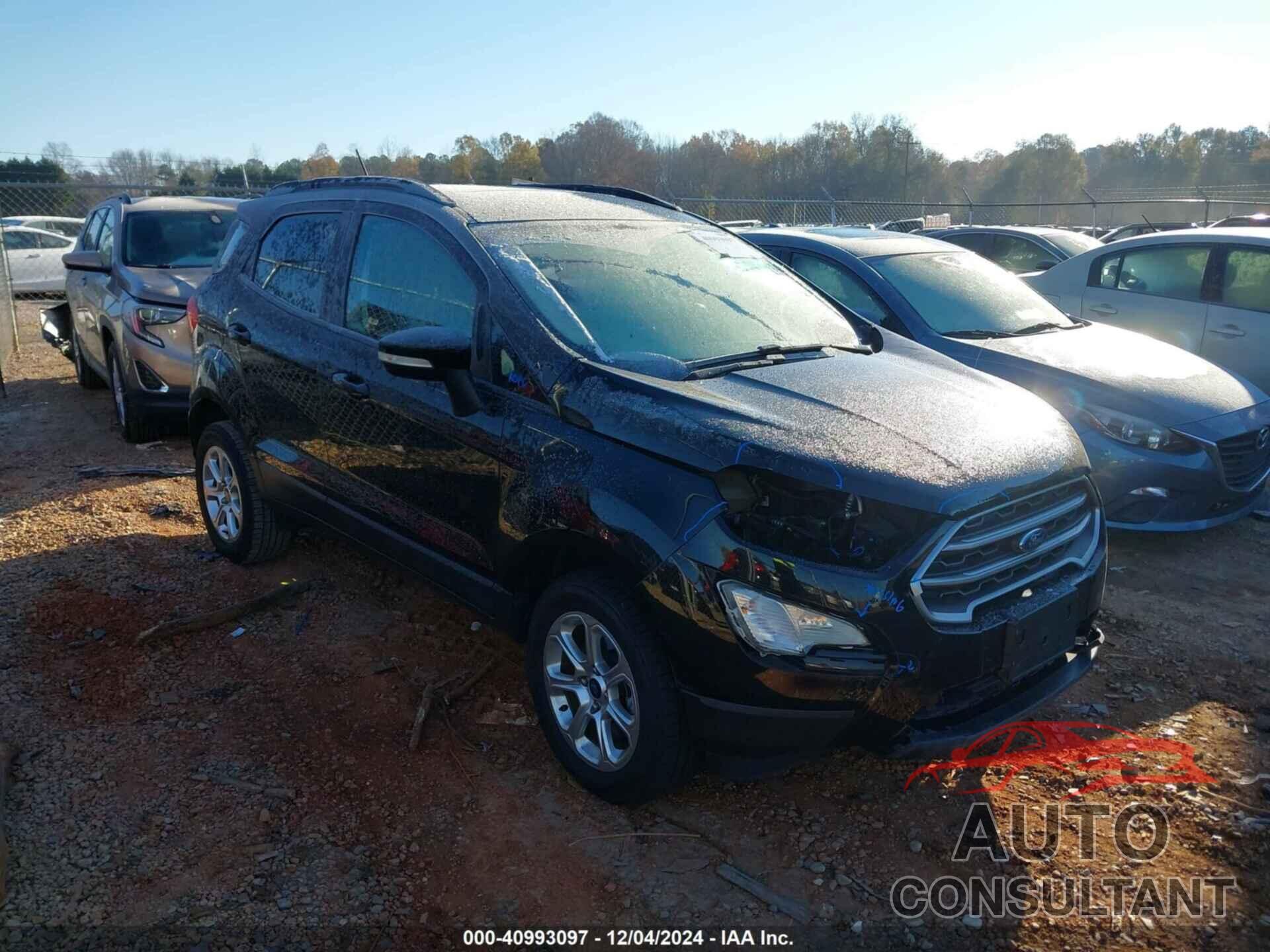 FORD ECOSPORT 2018 - MAJ6P1UL1JC199484