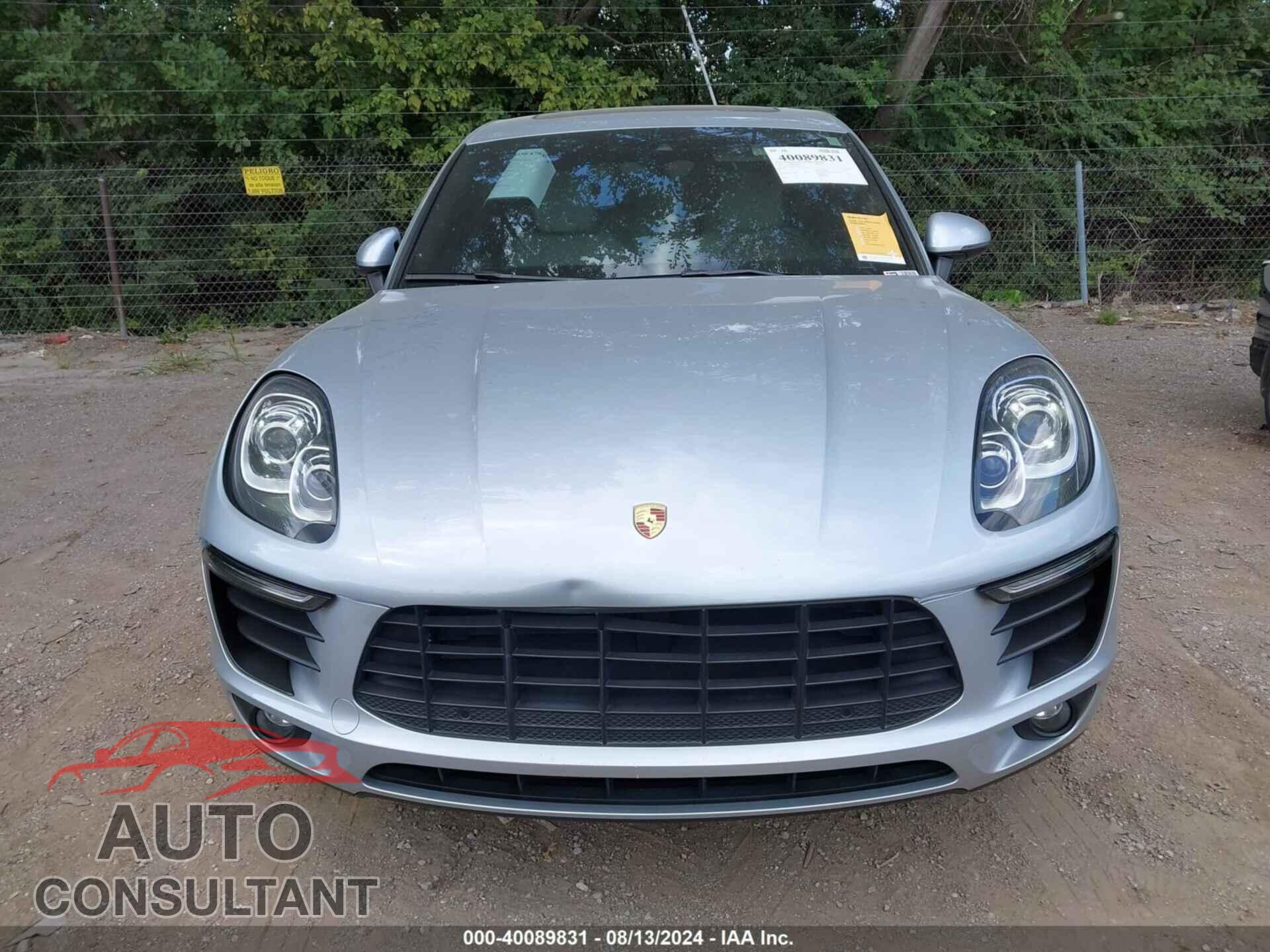 PORSCHE MACAN 2018 - WP1AA2A55JLB08331