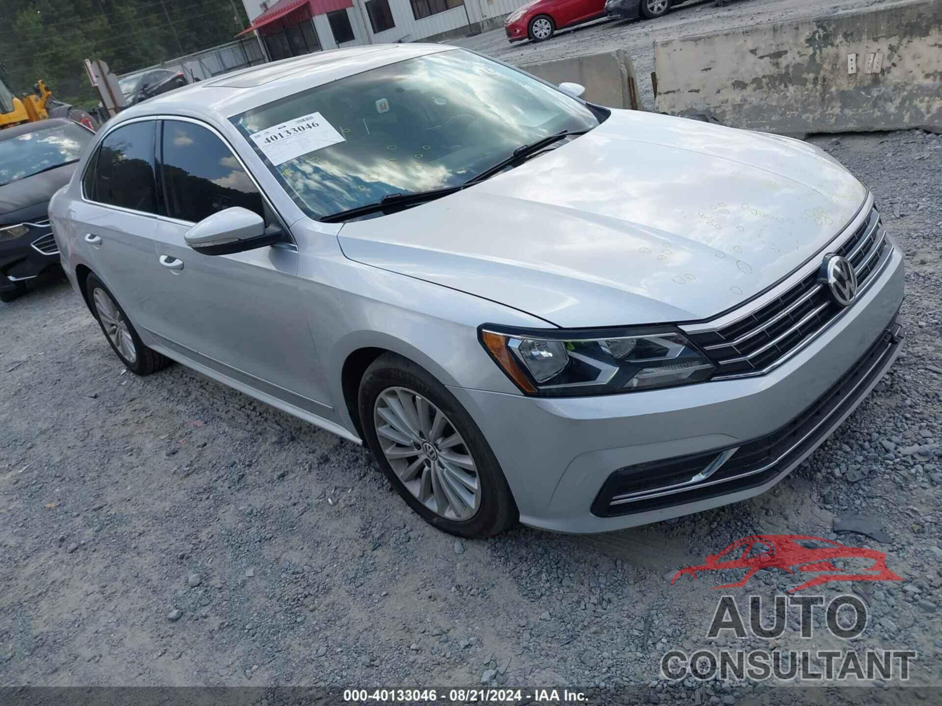 VOLKSWAGEN PASSAT 2017 - 1VWBT7A39HC062165