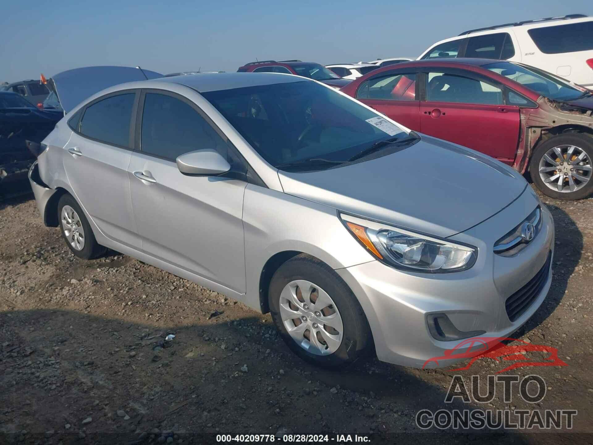 HYUNDAI ACCENT 2017 - KMHCT4AE6HU292131