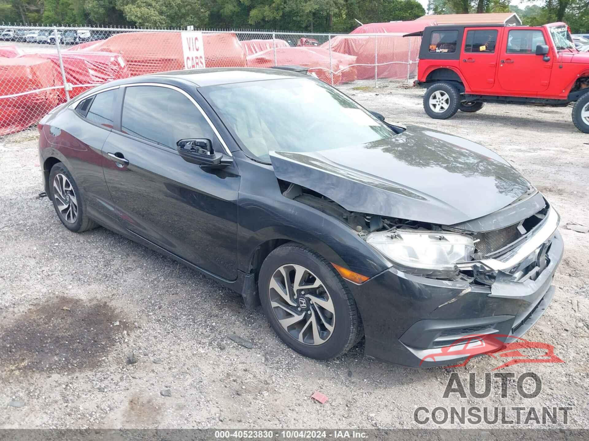 HONDA CIVIC 2018 - 2HGFC4B58JH301695