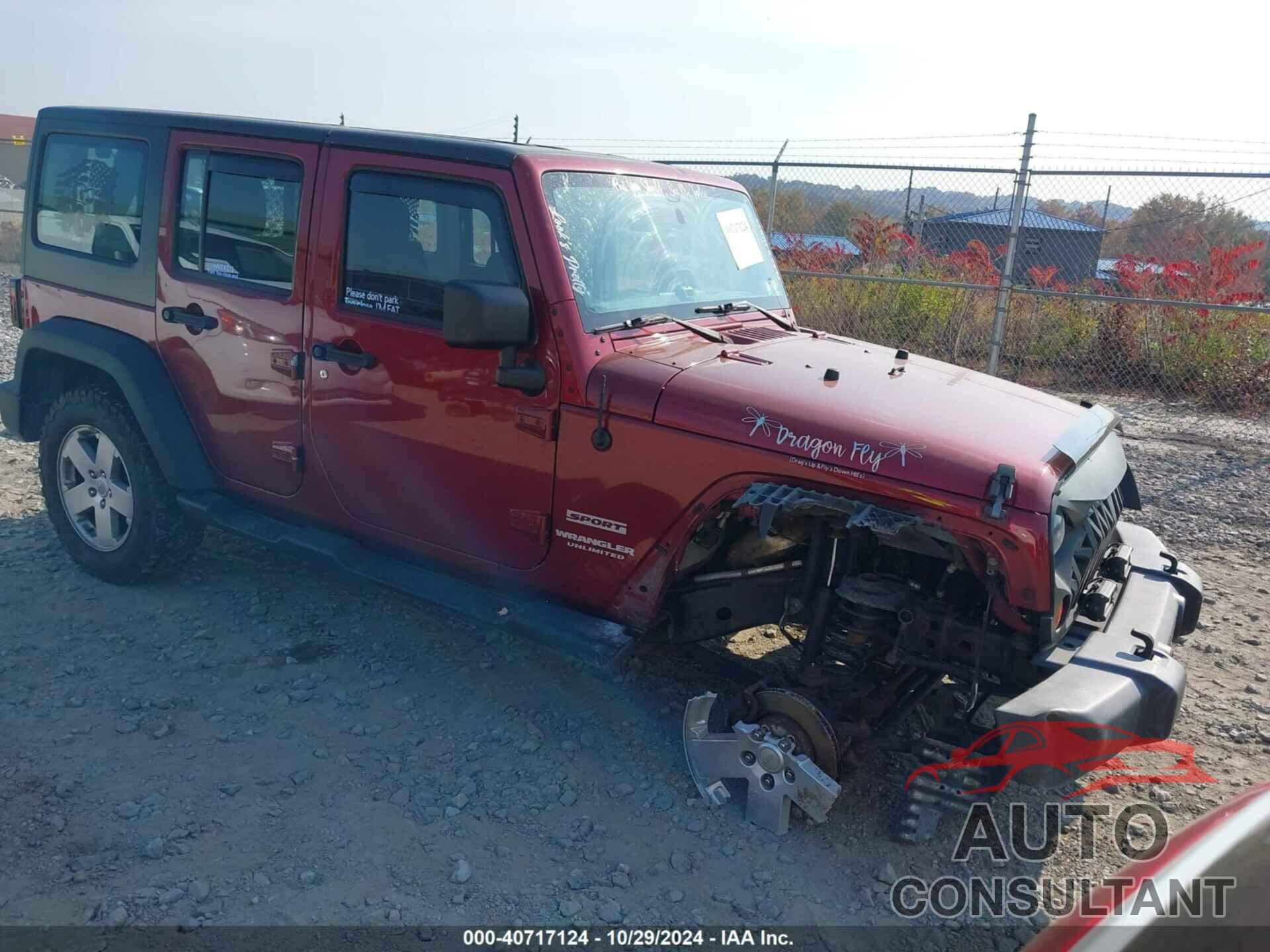 JEEP WRANGLER UNLIMITED 2013 - 1C4BJWDG0DL559875
