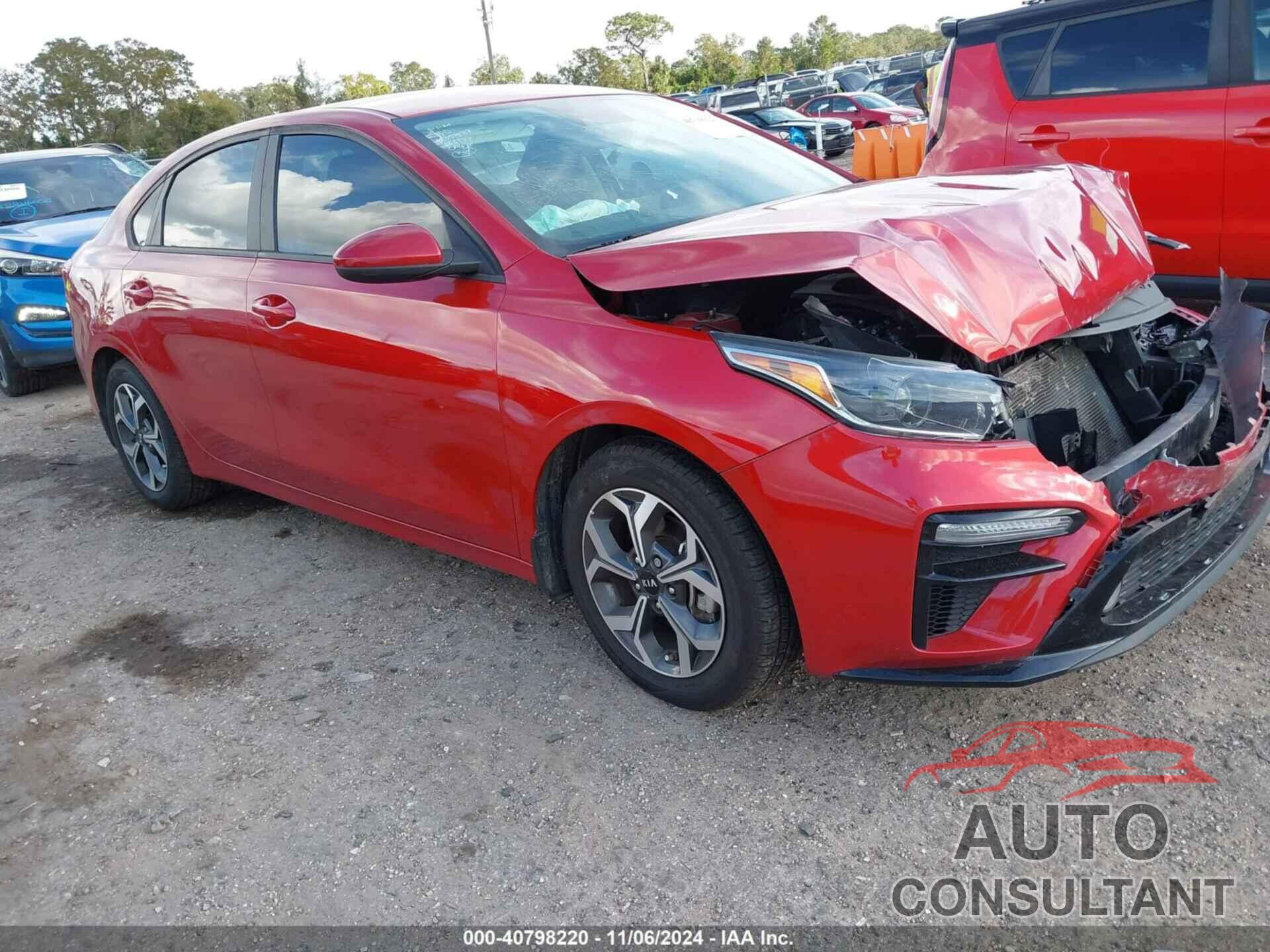 KIA FORTE 2021 - 3KPF24AD8ME265937