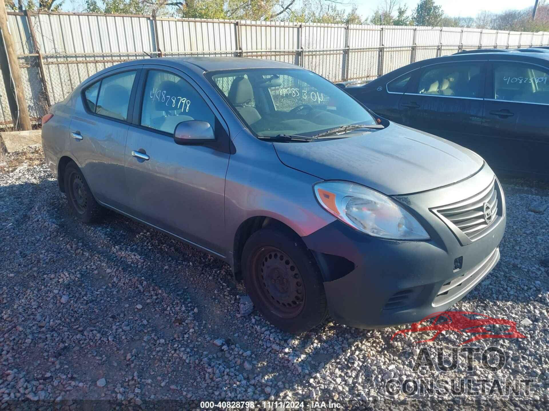 NISSAN VERSA 2012 - 3N1CN7AP5CL869206
