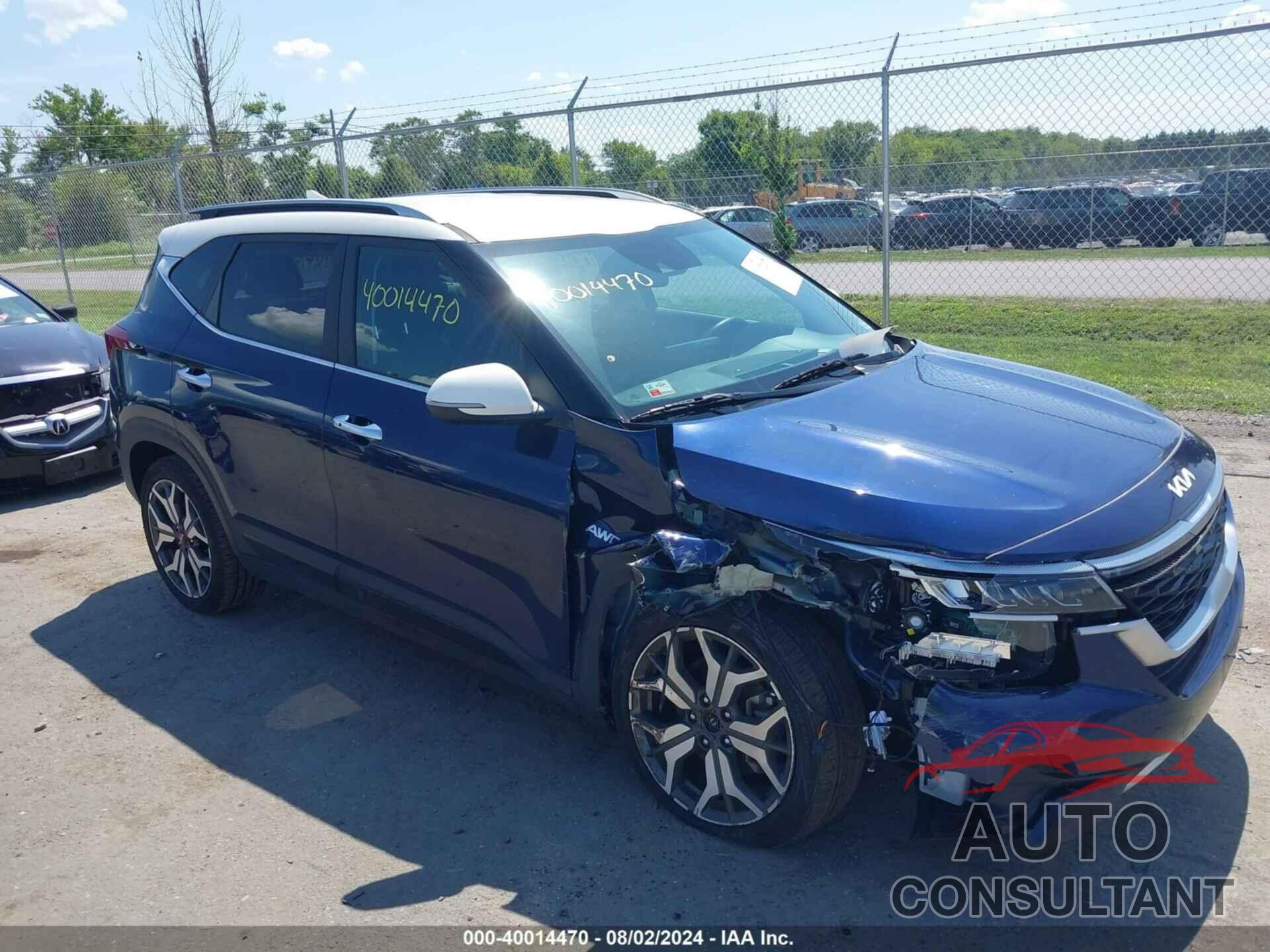 KIA SELTOS 2022 - KNDETCA25N7305989