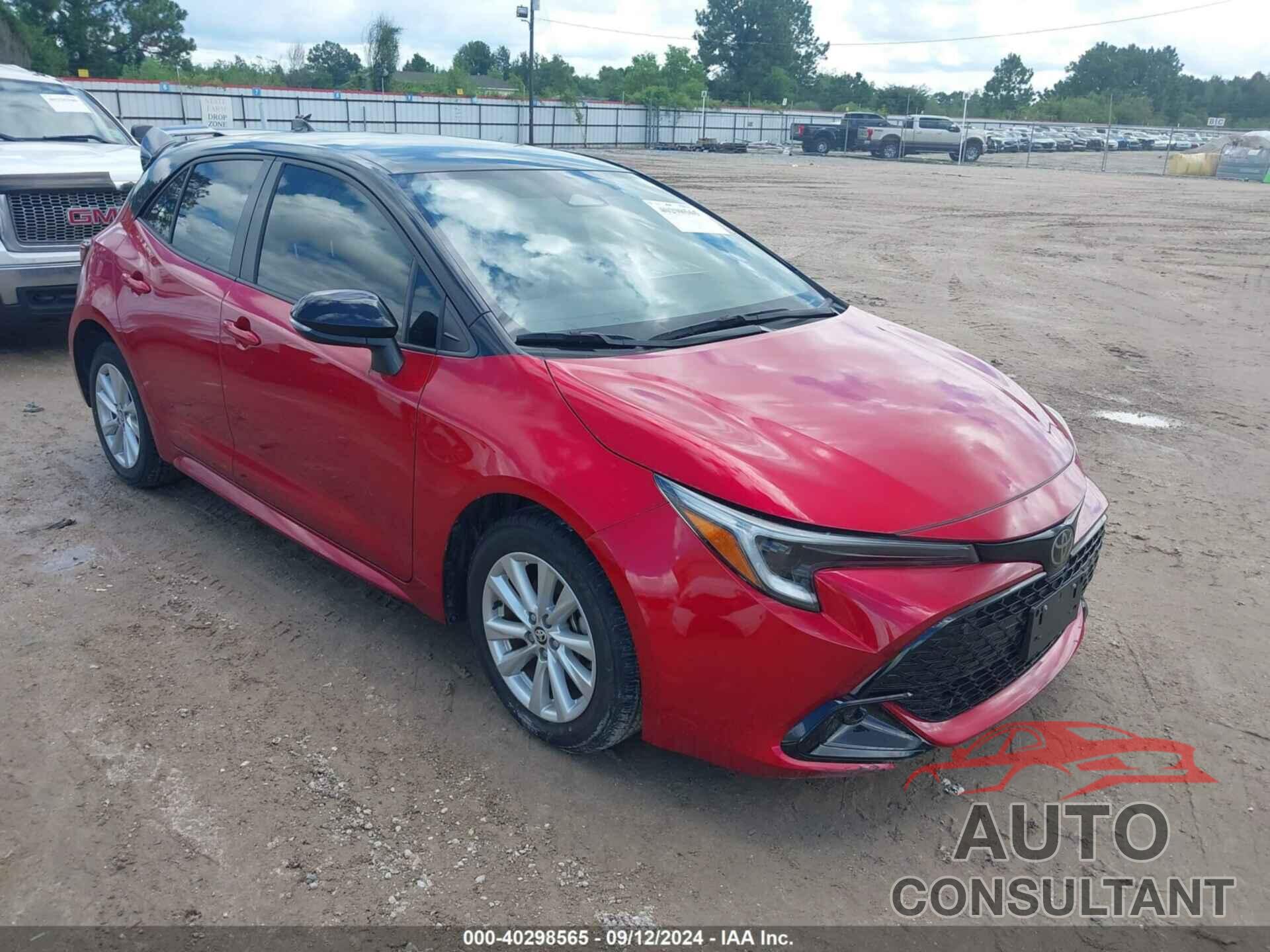 TOYOTA COROLLA 2023 - JTND4MBE1P3193480