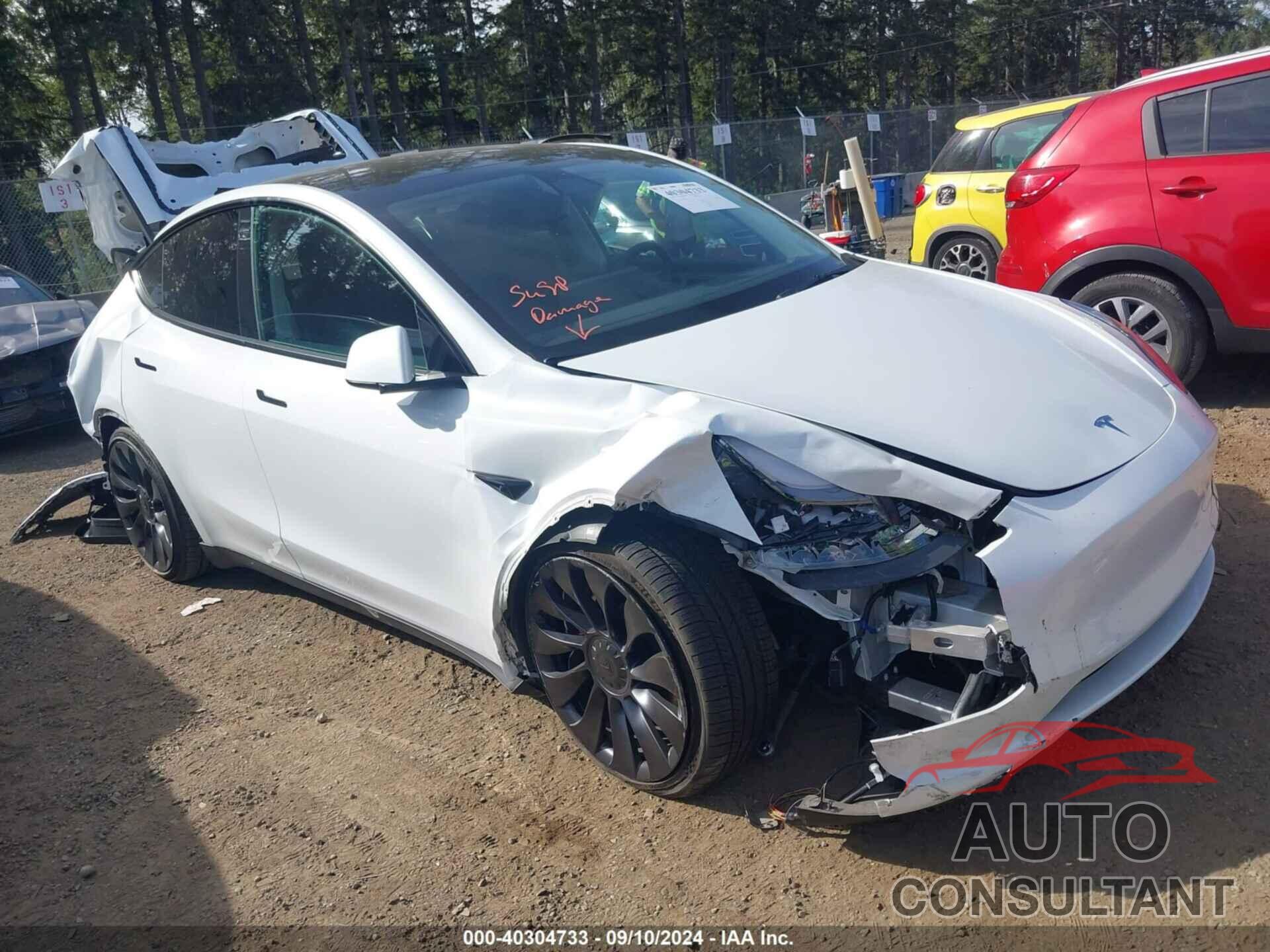 TESLA MODEL Y 2022 - 7SAYGDEF8NF552926