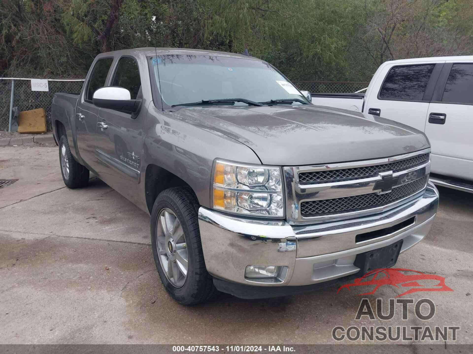 CHEVROLET SILVERADO 1500 2012 - 3GCPCSE07CG310365