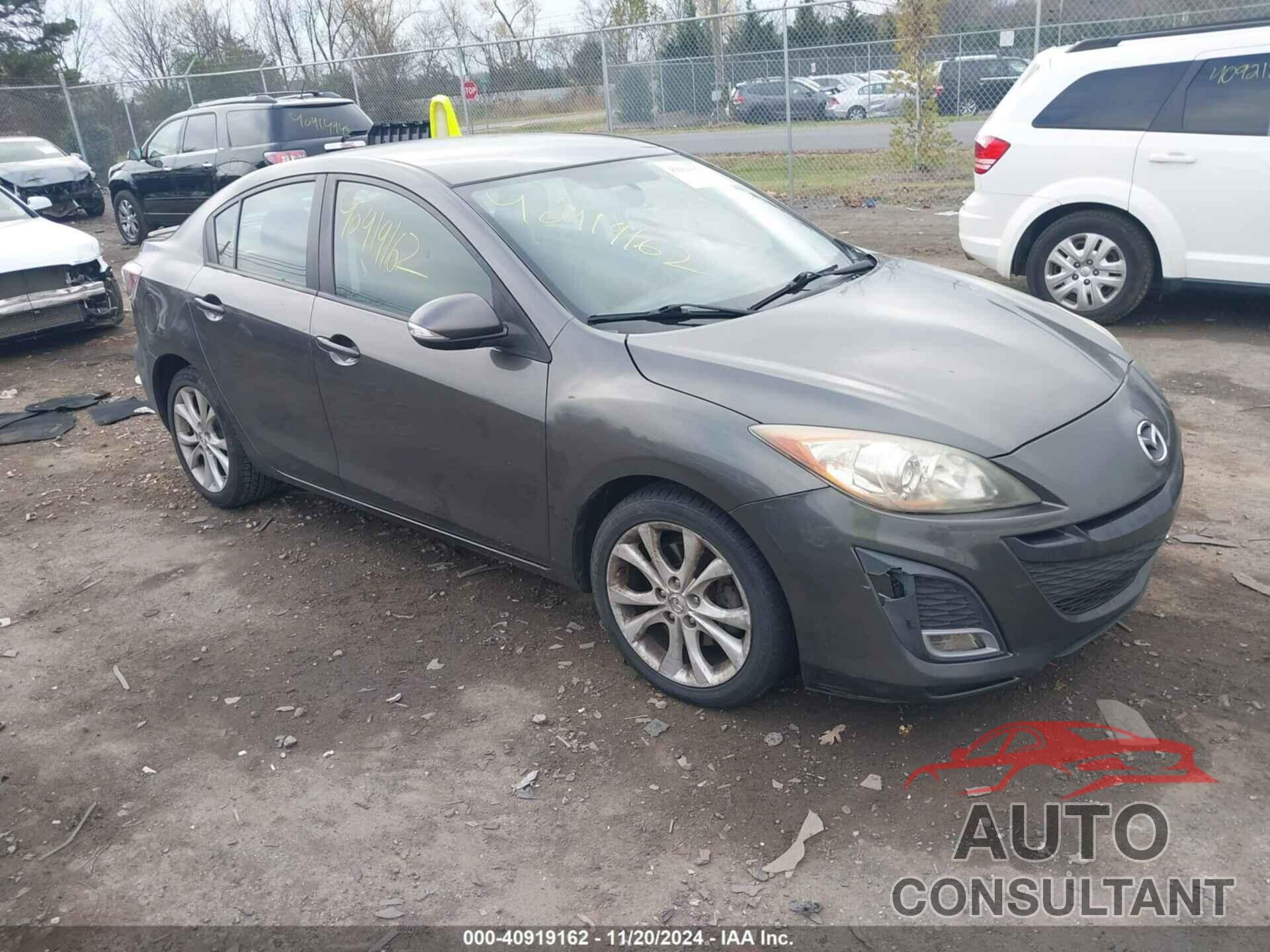 MAZDA MAZDA3 2010 - JM1BL1S53A1218590