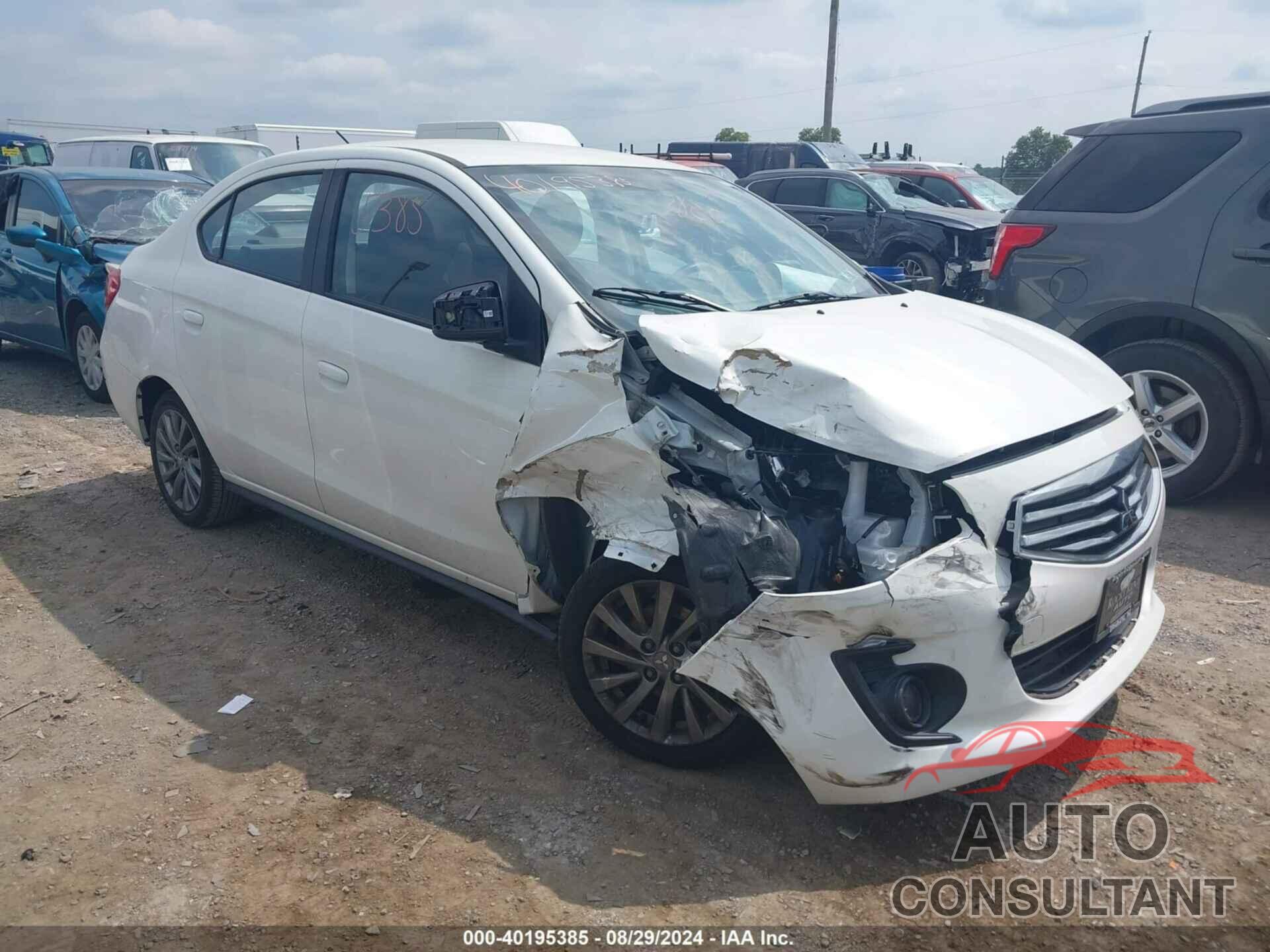 MITSUBISHI MIRAGE G4 2019 - ML32F3FJ9KHF08101