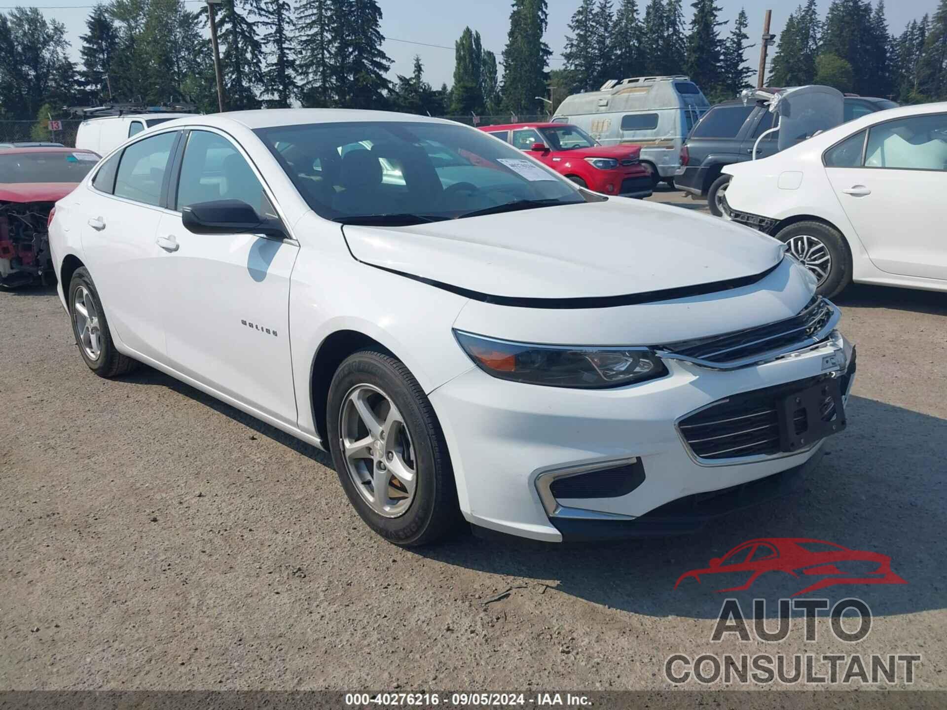 CHEVROLET MALIBU 2017 - 1G1ZB5ST1HF138458