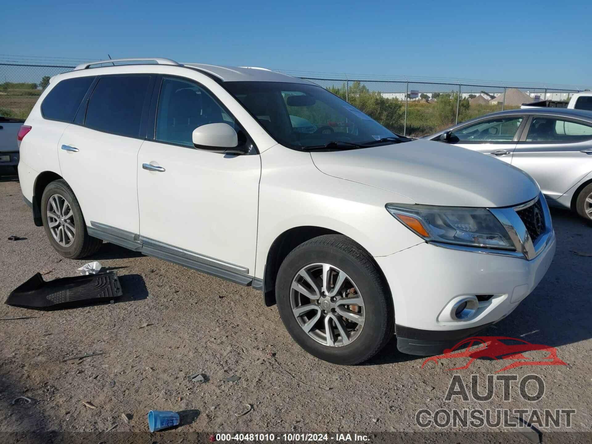NISSAN PATHFINDER 2013 - 5N1AR2MM9DC673274