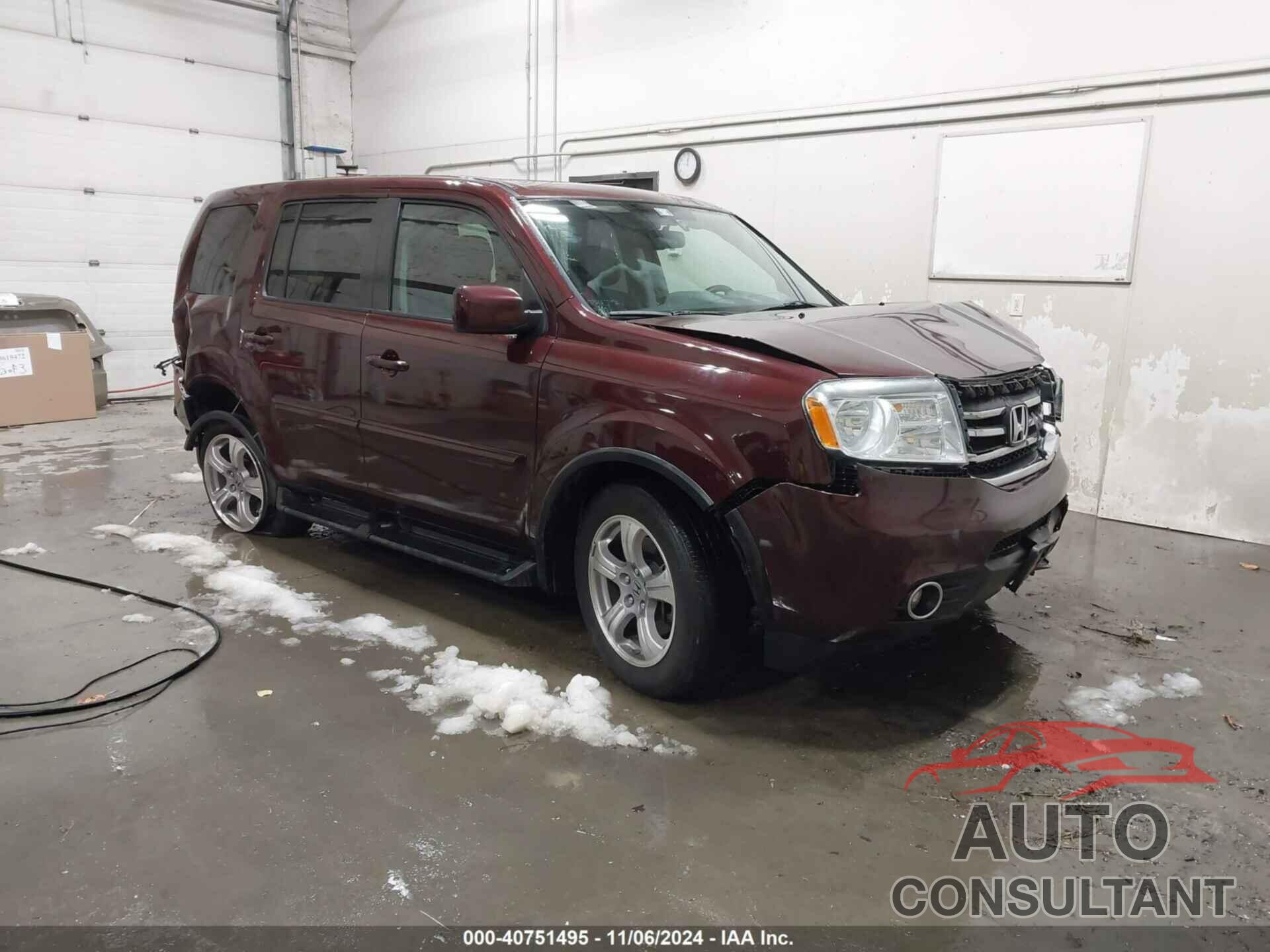 HONDA PILOT 2013 - 5FNYF4H56DB026635