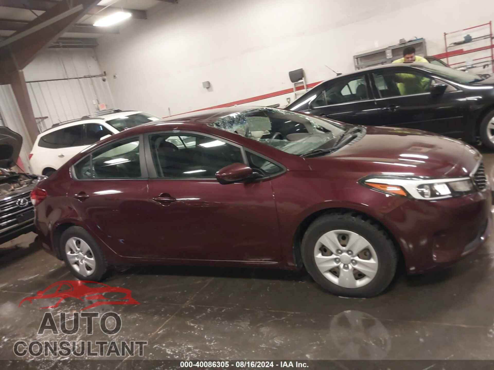 KIA FORTE 2017 - 3KPFL4A74HE140284