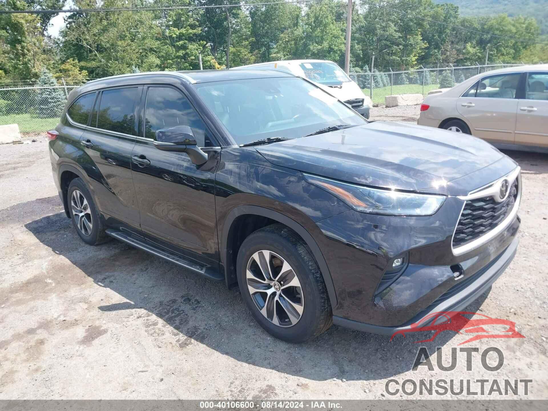 TOYOTA HIGHLANDER 2021 - 5TDGZRBH7MS068164