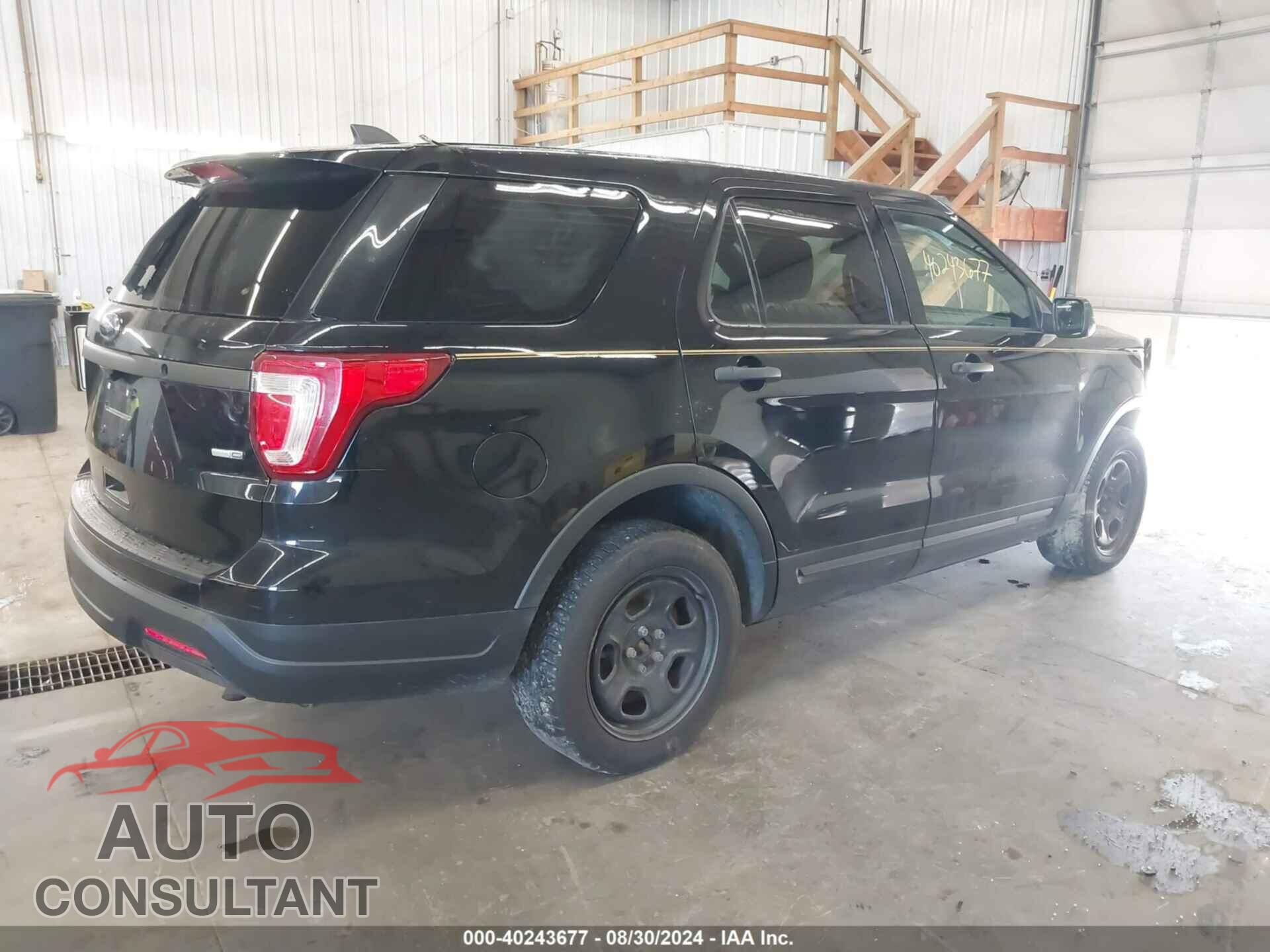 FORD POLICE INTERCEPTOR UTILITY 2018 - 1FM5K8AR3JGB12453