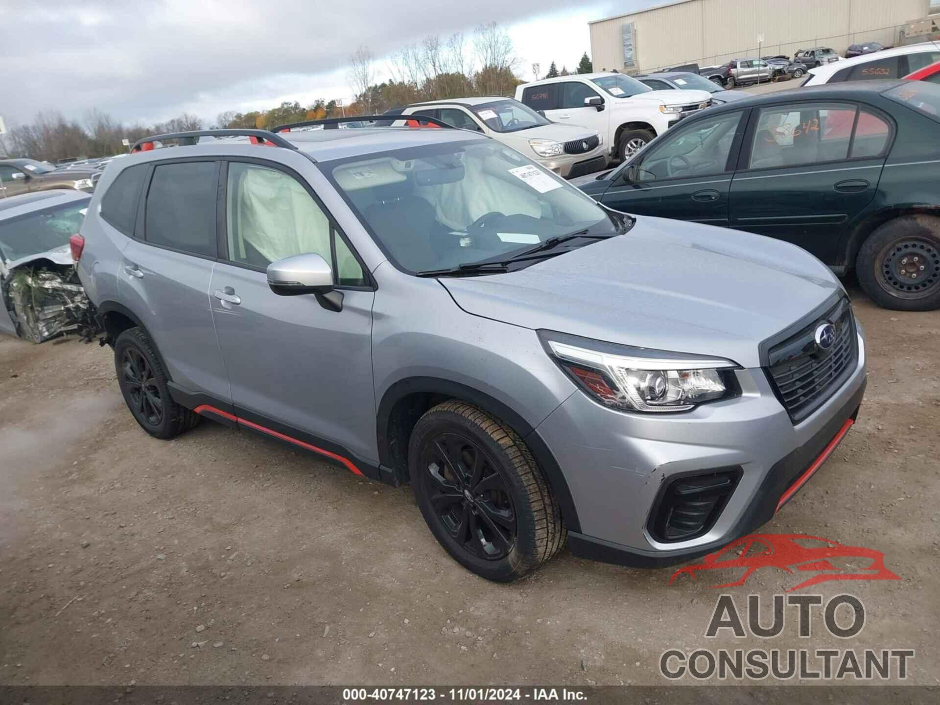 SUBARU FORESTER 2019 - JF2SKAKC3KH543378