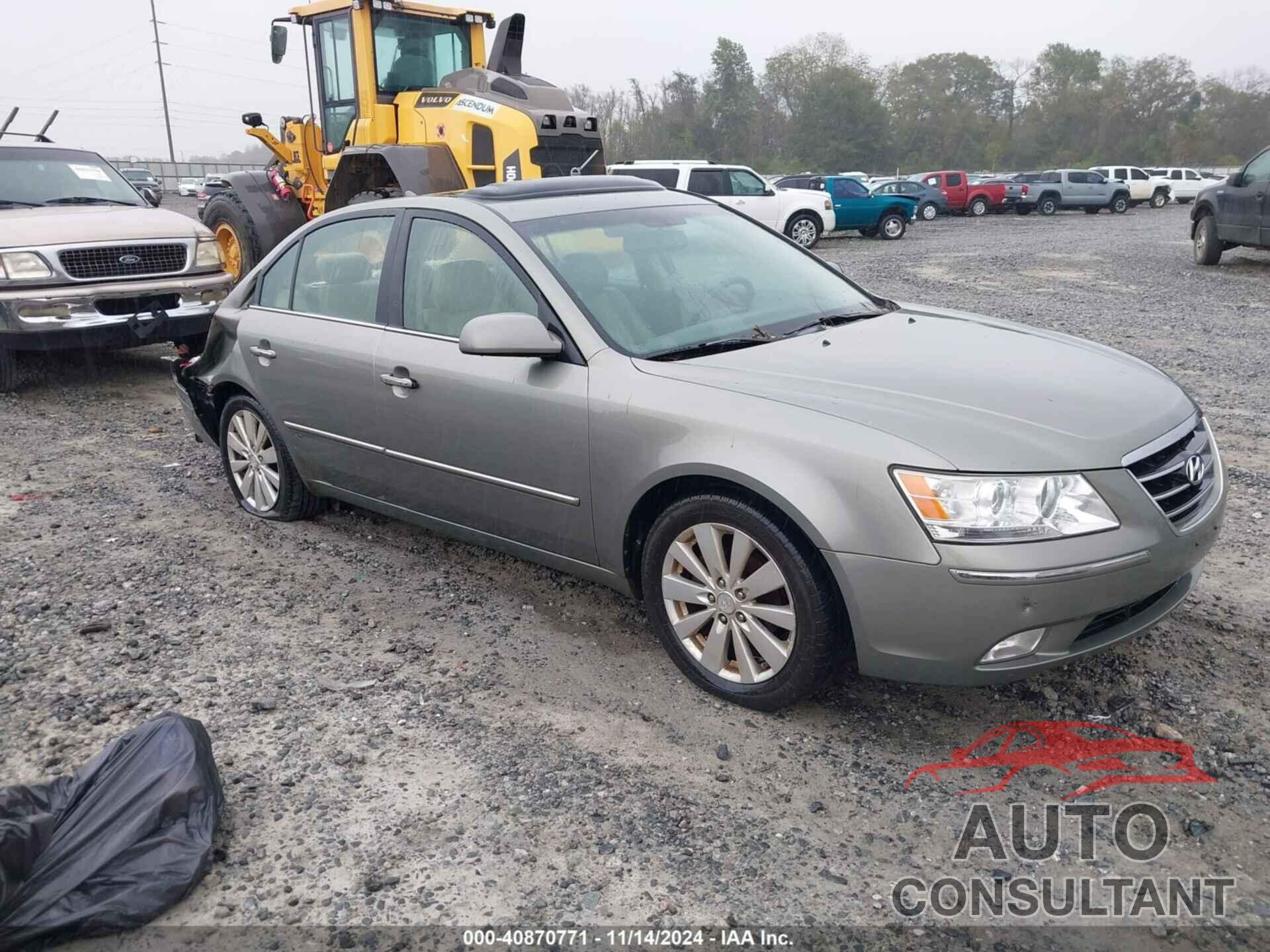 HYUNDAI SONATA 2009 - 5NPEU46C89H493140