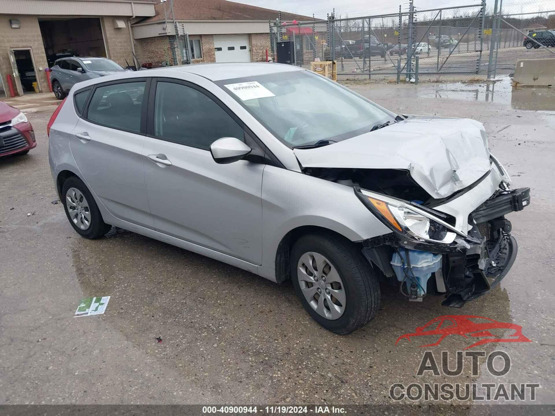 HYUNDAI ACCENT 2017 - KMHCT5AE5HU341289