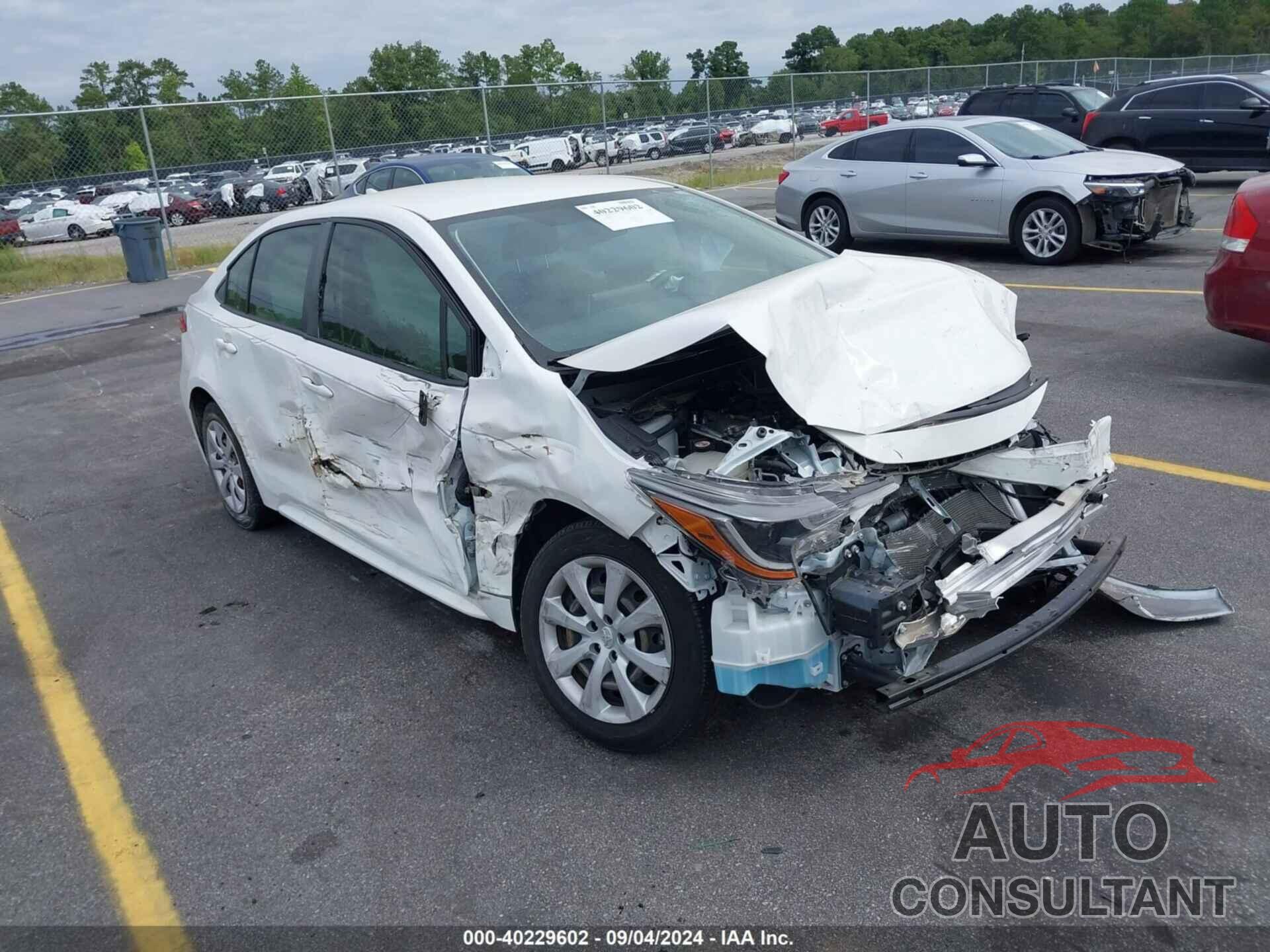 TOYOTA COROLLA 2021 - JTDEPMAE8MJ178256