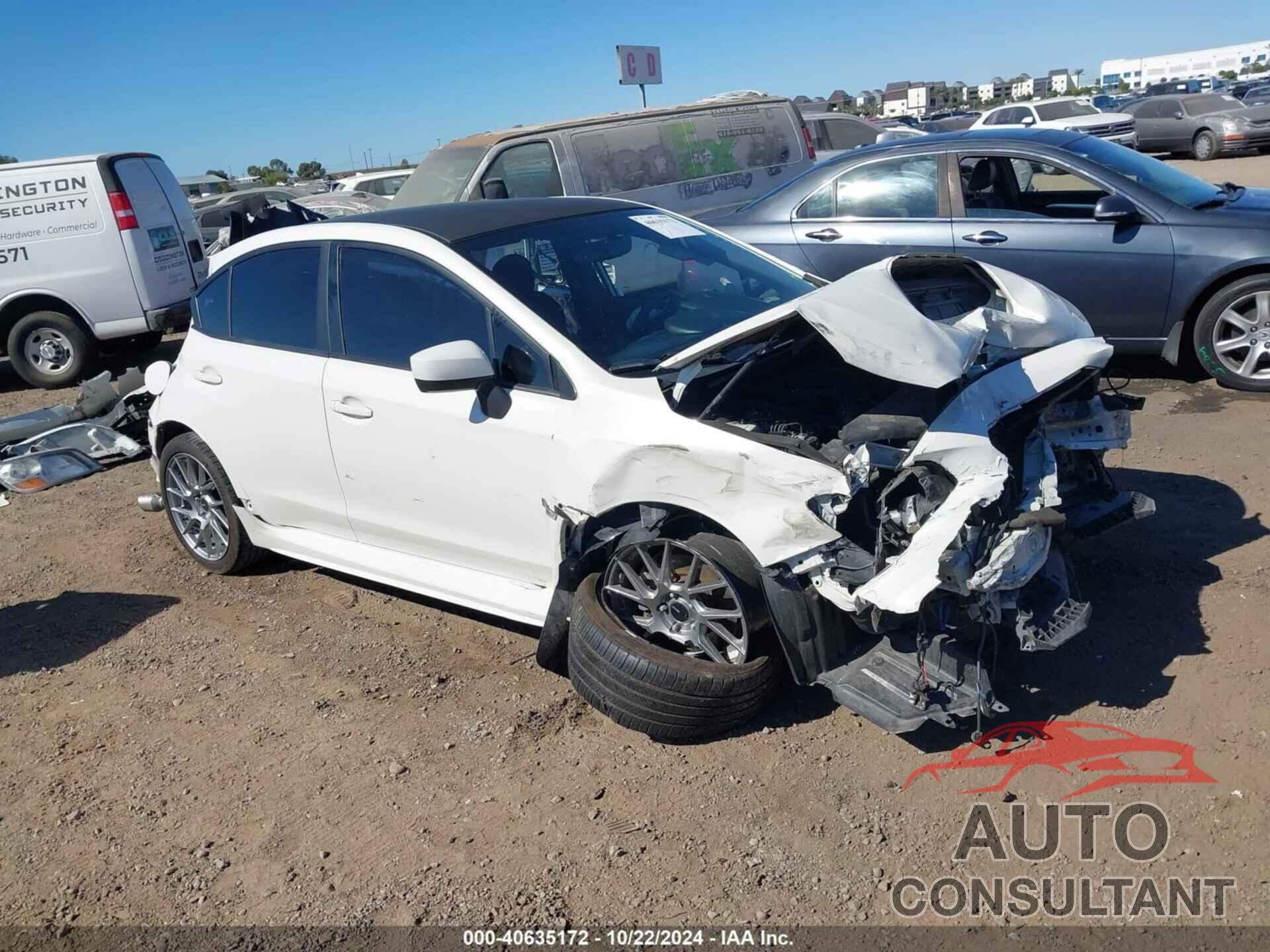SUBARU WRX 2019 - JF1VA1A64K9818587