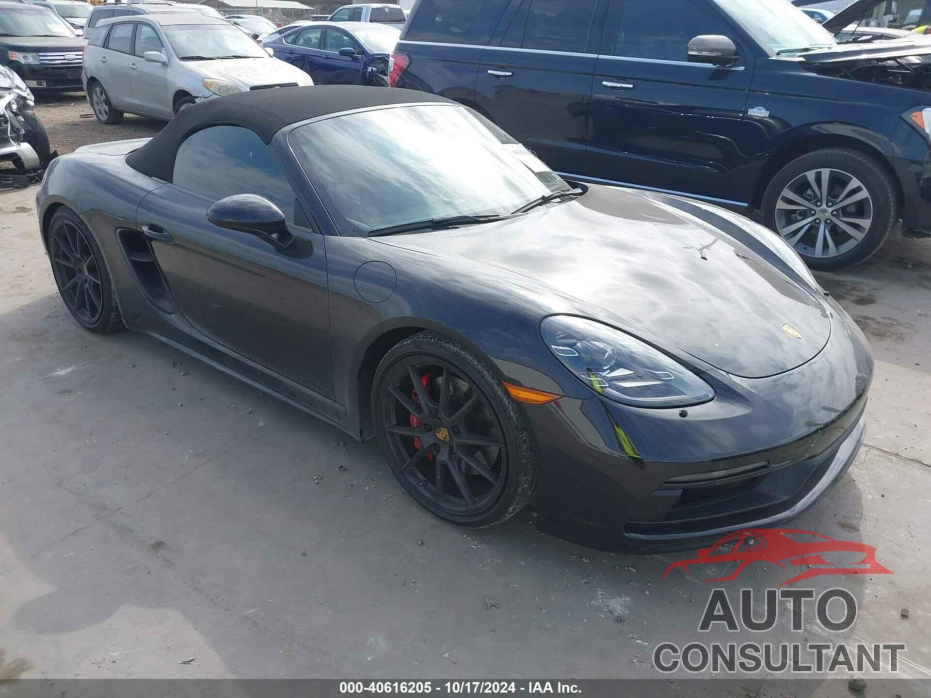 PORSCHE 718 BOXSTER 2021 - WP0CD2A84MS232418