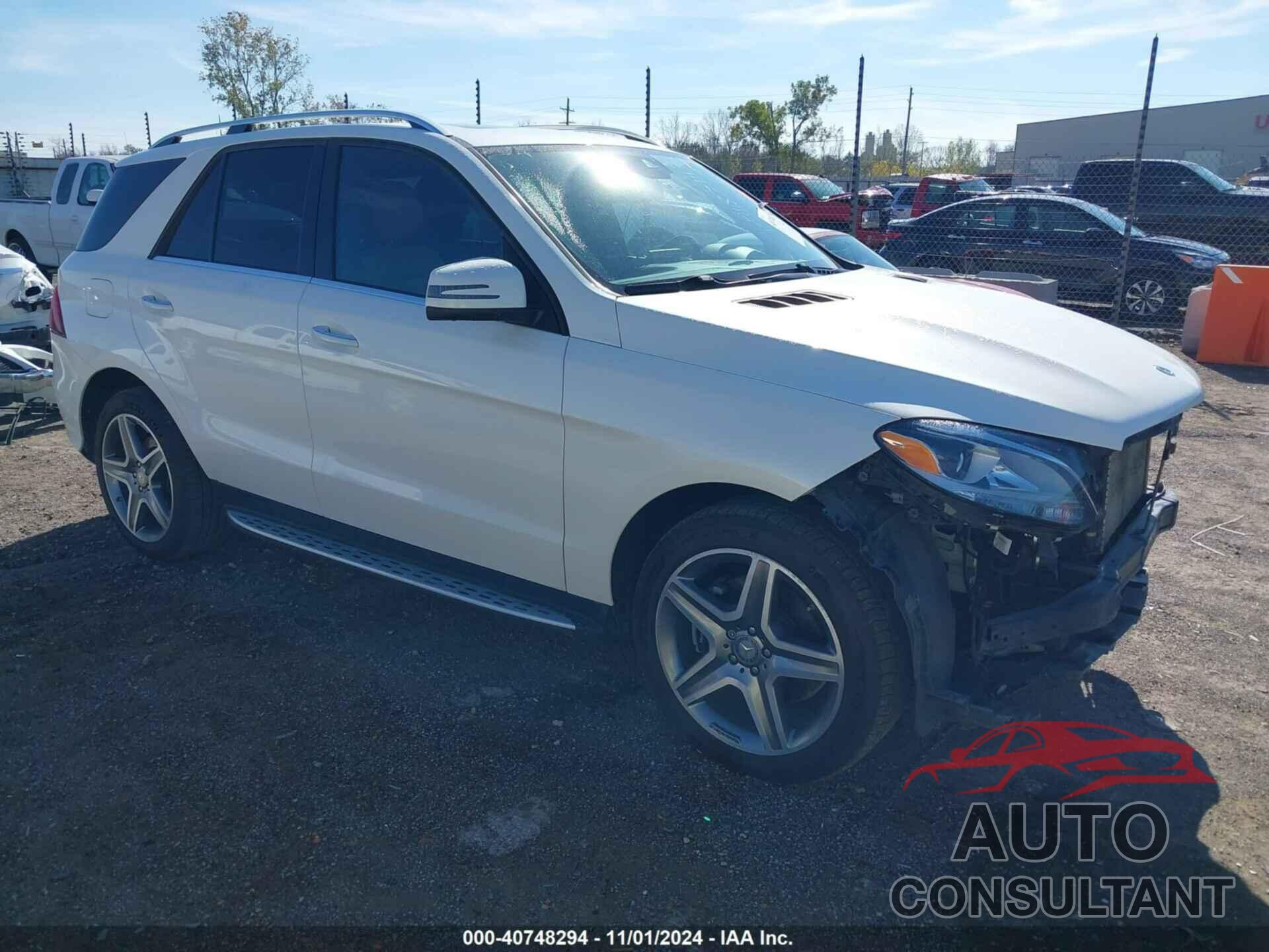 MERCEDES-BENZ GLE 400 2016 - 4JGDA5GB9GA633549