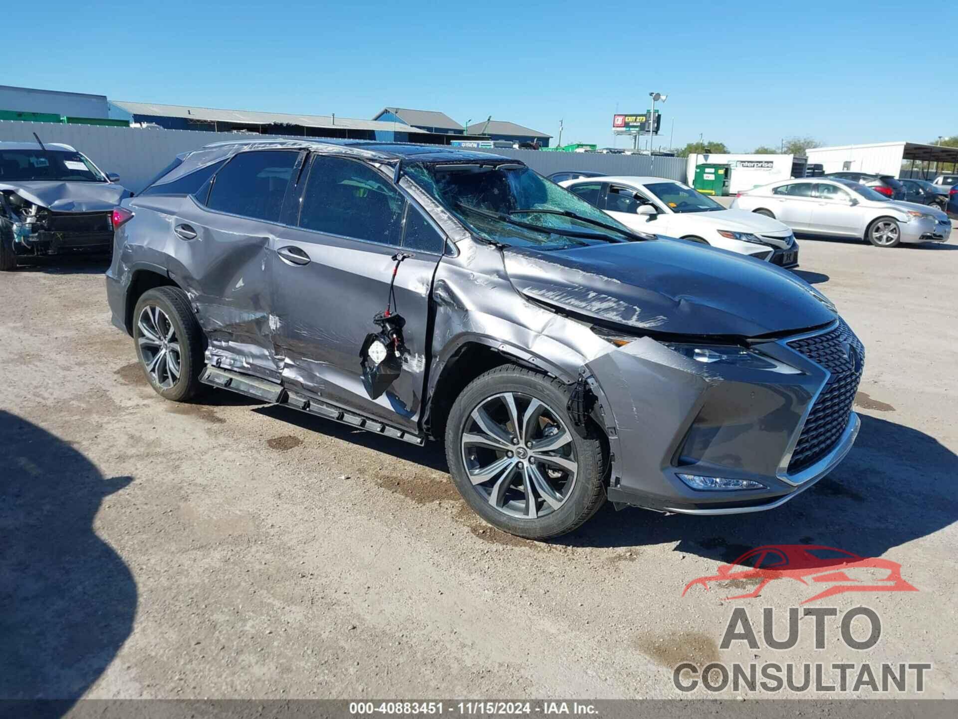 LEXUS RX 350 2022 - 2T2HZMAA8NC243202